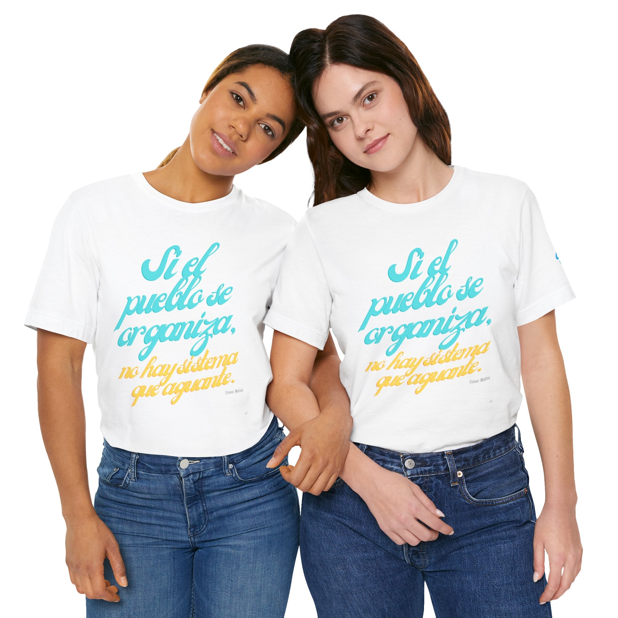 Spanish Script Tee  “Si el pueblo se organiza” Graphic T-Shirt