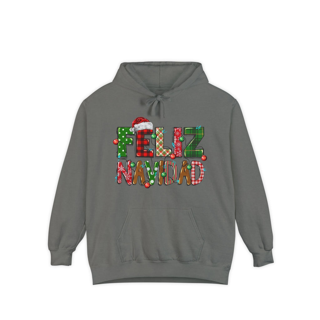 Feliz Navidad Holiday Hoodie  Festive Christmas Hoodie
