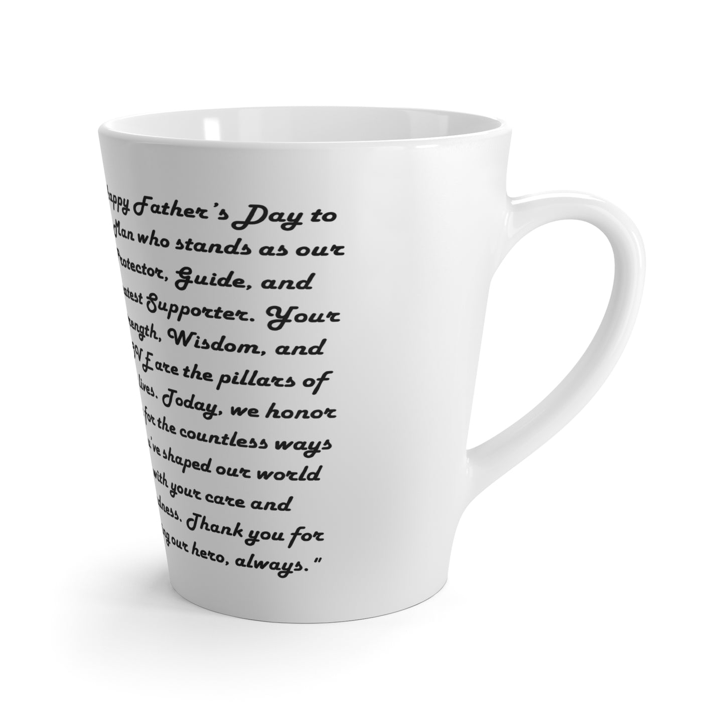 Fathers Day Mug Gift for Dad Funny Fathers Mug Latte Mug