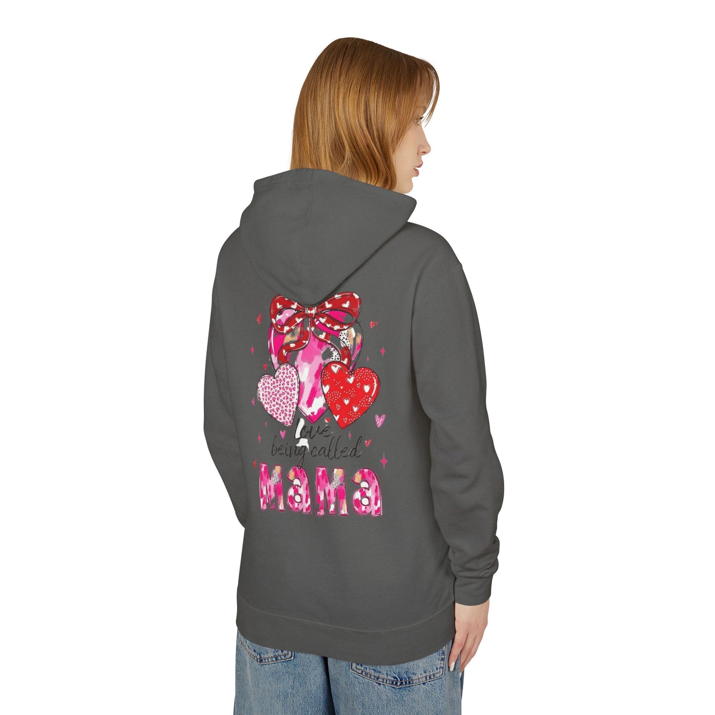 Mama Hoodie "You Are So Loved" — Christian Mama Lightweight Hooded Sweatshirt
