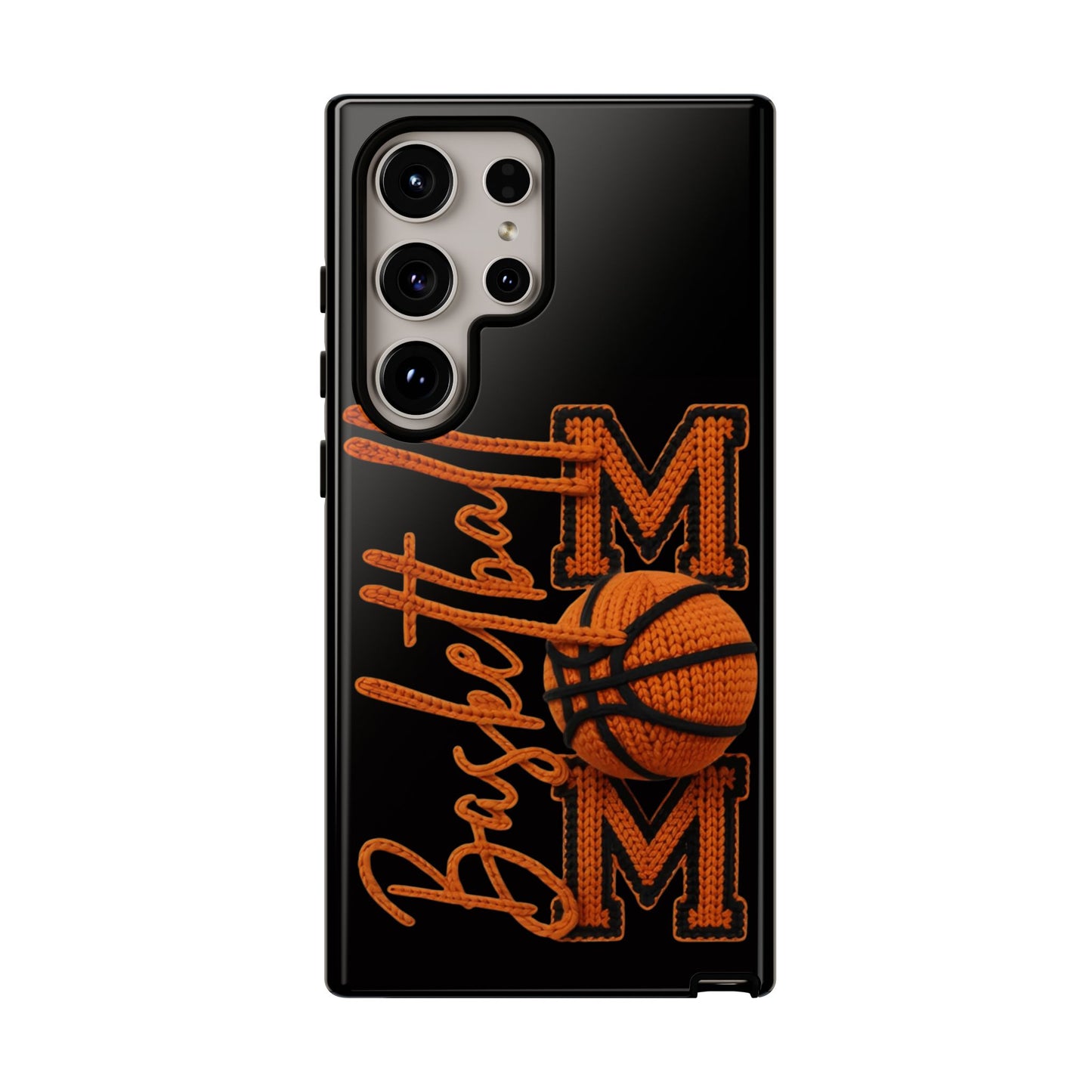 Basketball Mom Phone Case  'Basketball MOM' Protective Hard Cover