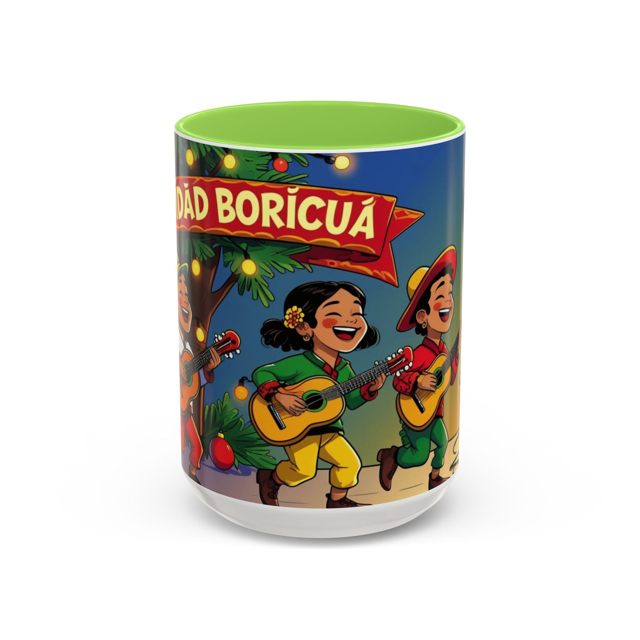 Navidad Boricua Mug Vibrant Puerto Rican Celebration Mug