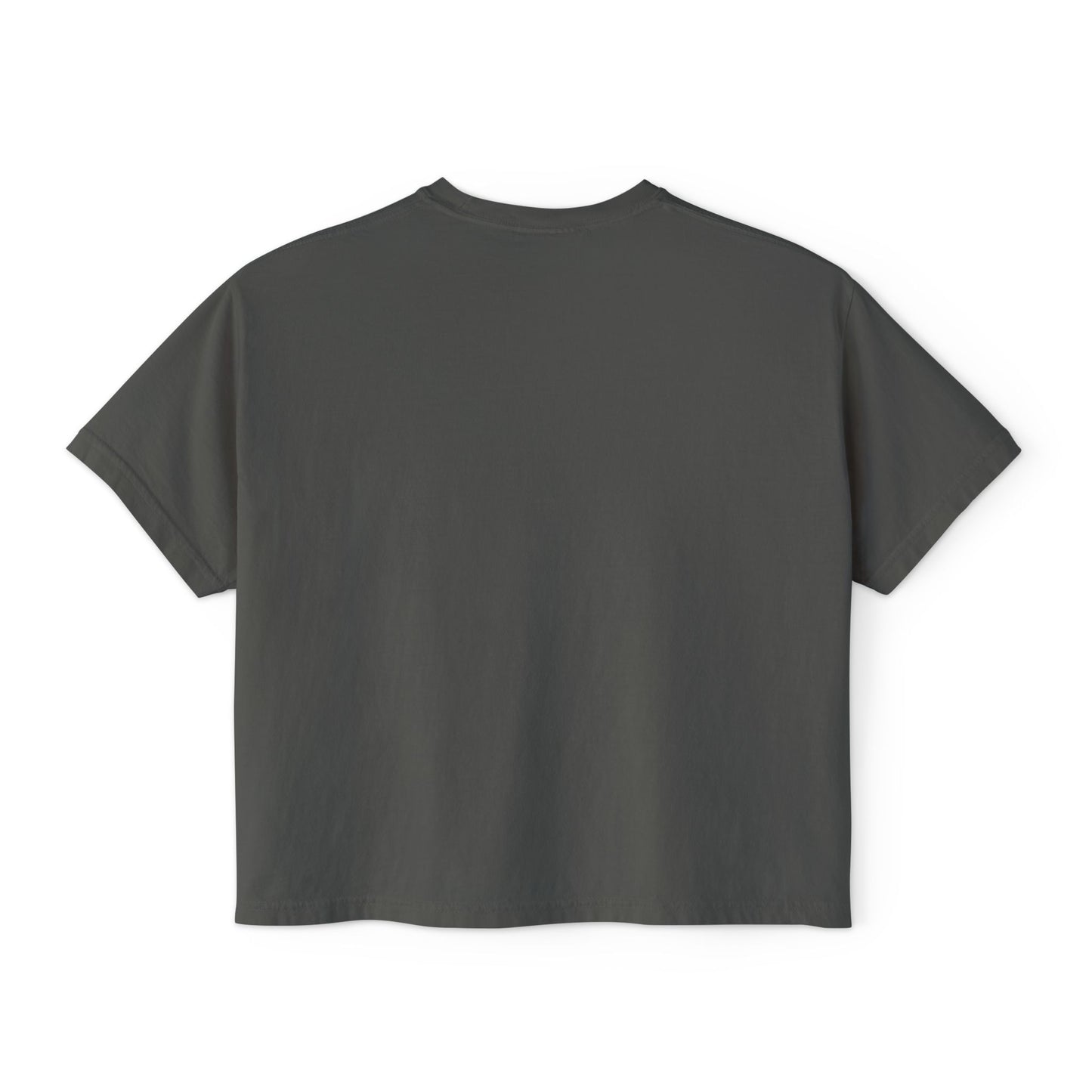 🌸 🧘‍♀️ Viste tu paz – Que tu energía hable primero Cute Elephant Women's Boxy Tee, Relaxed Fit Shirt, Gift for Animal Lovers, Casual Wear,