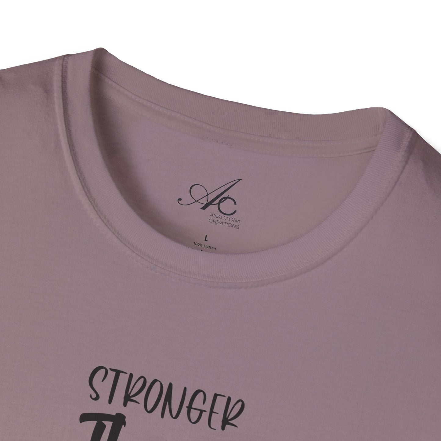 🧘‍♀️ Wear Your Peace. - Unisex Softstyle Tee, Funny Gift for Lazy Days, Quirky Casual Wear, Perfect for Birthdays, Relaxation Vibes