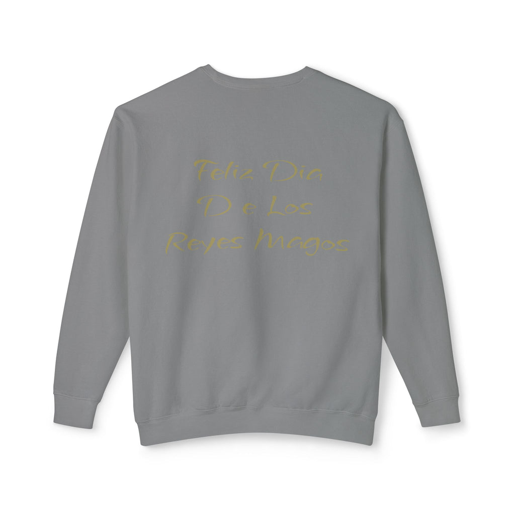 Three Kings Sweatshirt  'Feliz Día De Los Reyes Magos' Holiday Crewneck Christmas T-shirts and sweaters