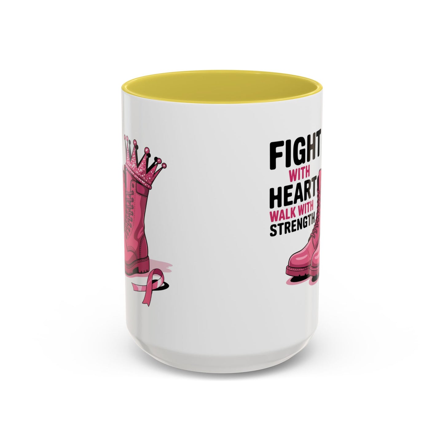 You Beat It! Cancer Survivor Mug | Motivational Gift for Her or Him | Warrior Mug
