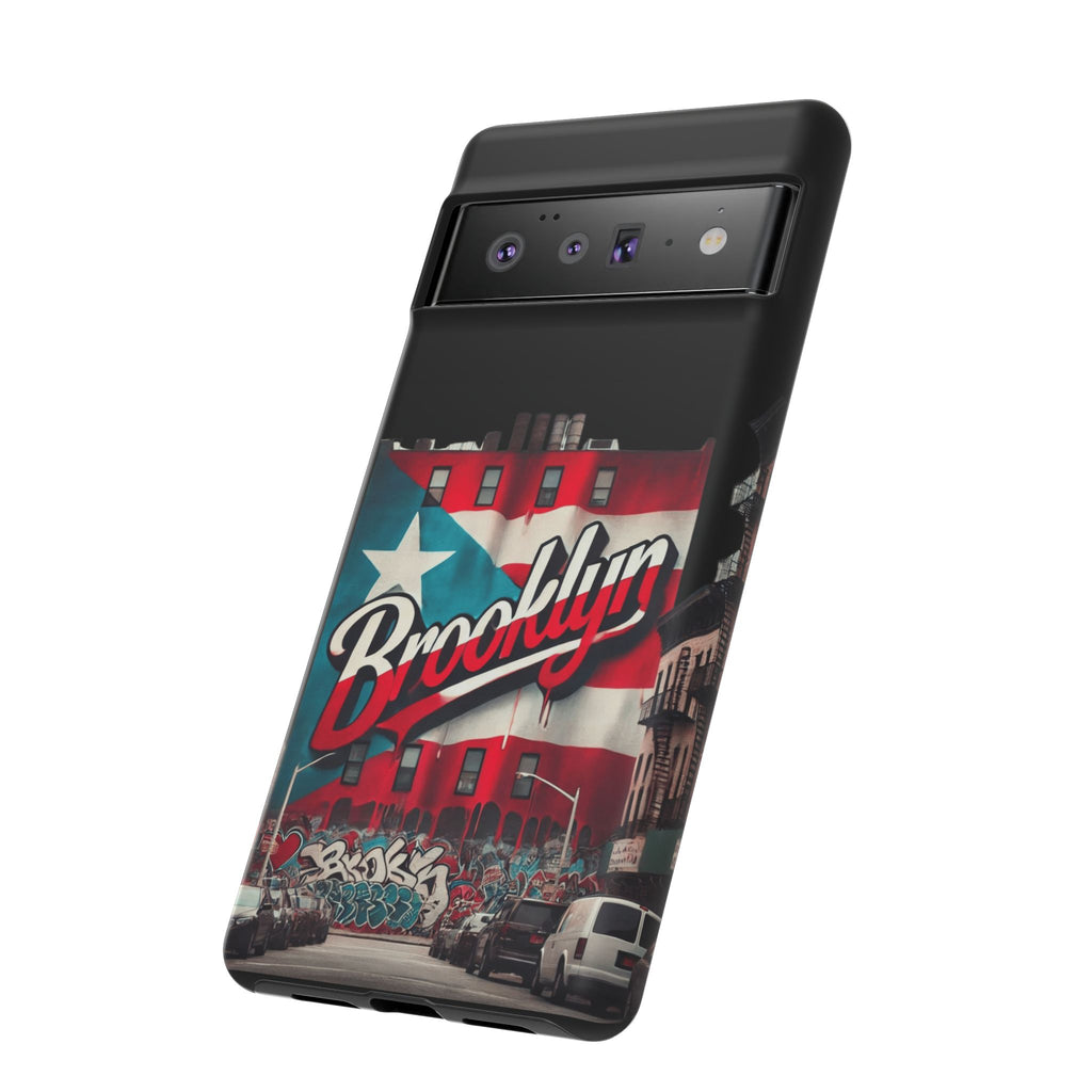 Brooklyn Street Art Phone Case  Urban Graffiti Protective Cover