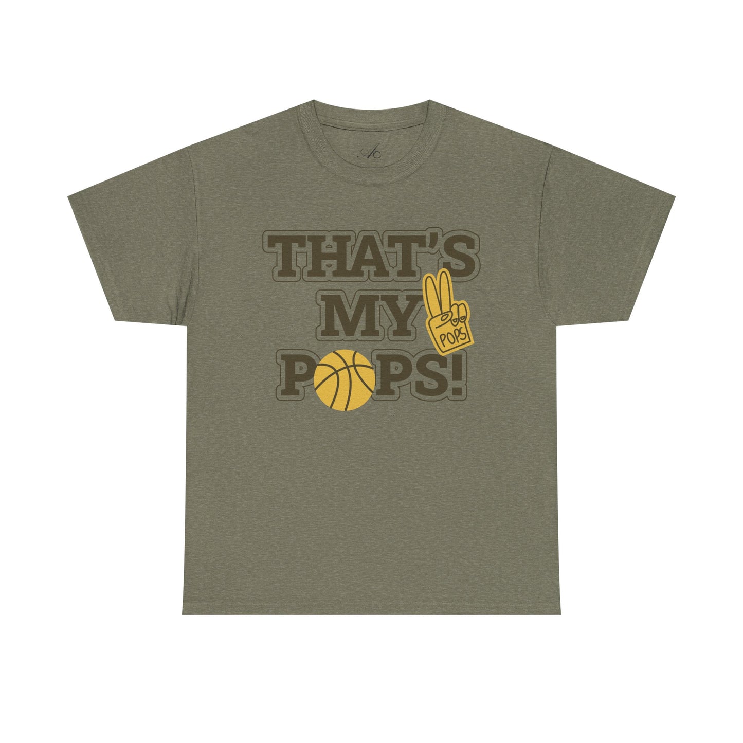 Basketball Dad Tee, Unisex Heavy Cotton T-Shirt for Father's Day, Sports Gift, Father's Day Gift, Family Tee, Casual Wear