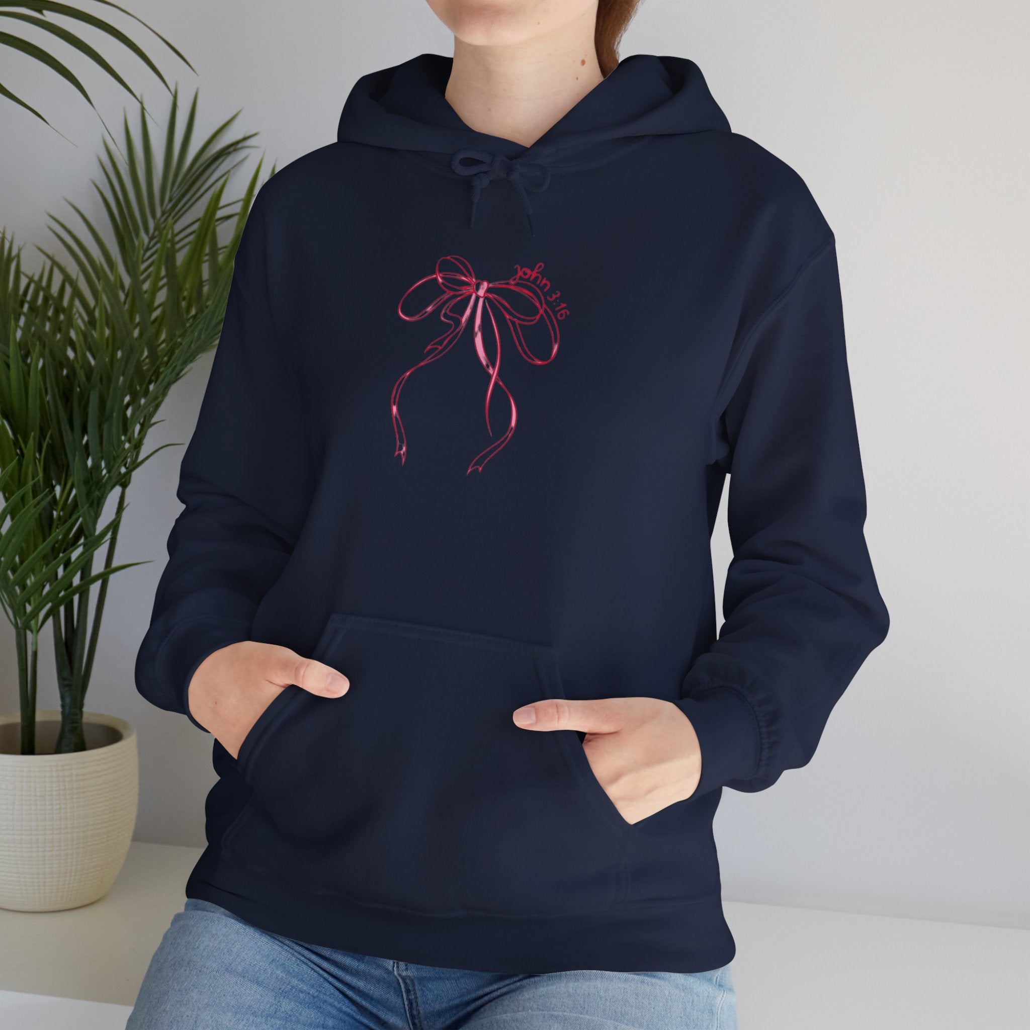 You Are So Loved Hoodie Heart Full” Heart Ribbon Comfort Sweatshirt