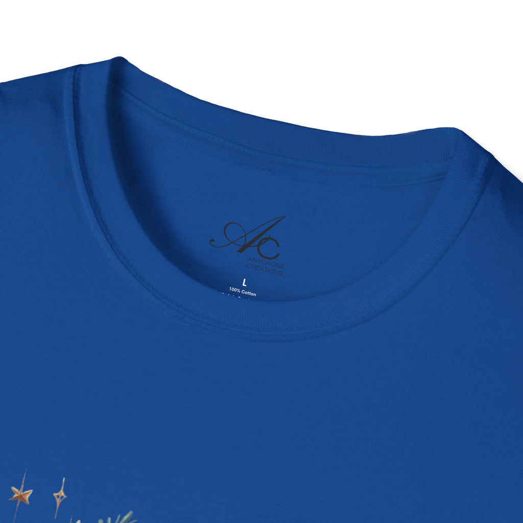 Merry Christmas Shirt  Santa, Reindeer  Holiday Spirit Design