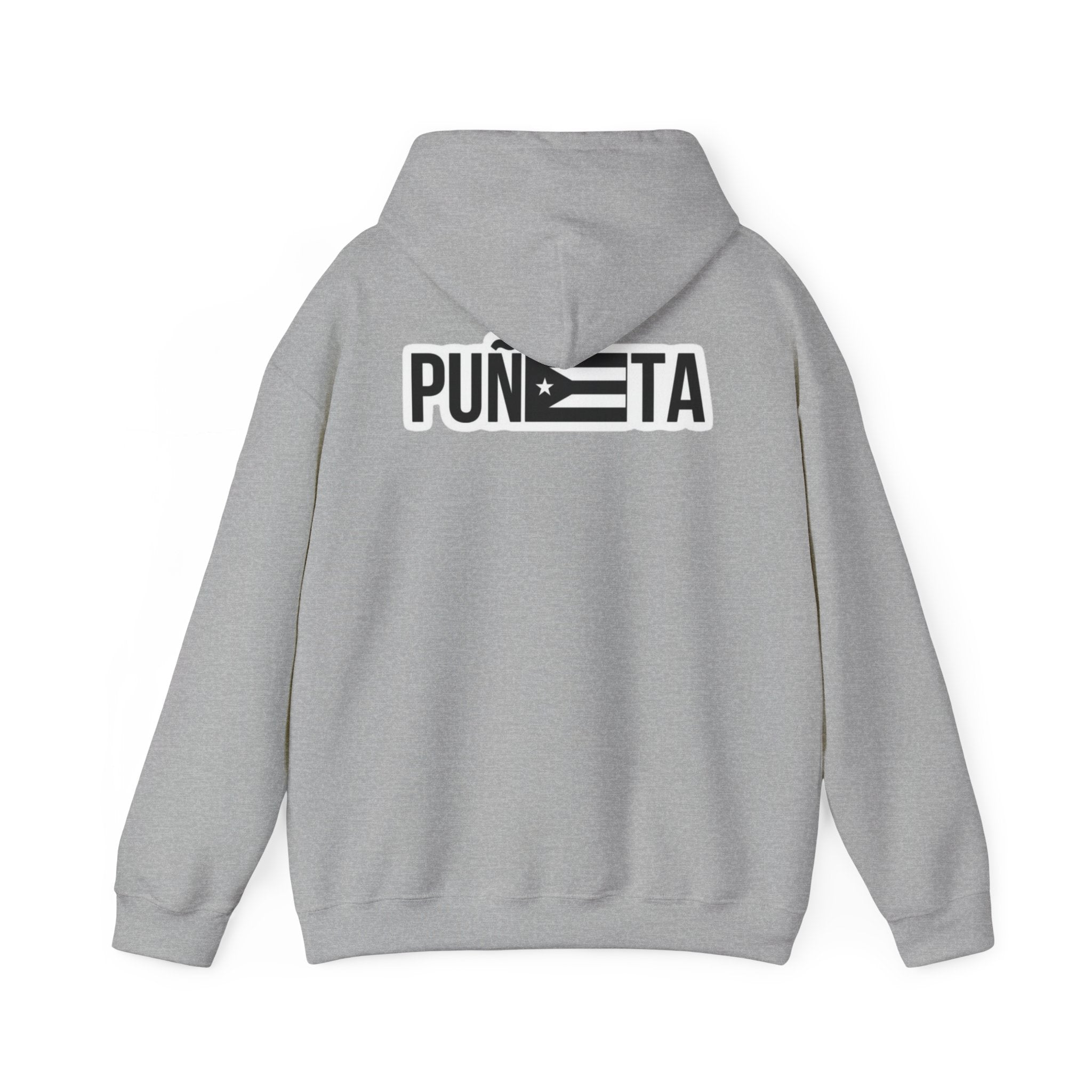 Puerto Rican Pride Hoodie  “No Nos representan” Front & Puñeta Flag Back
