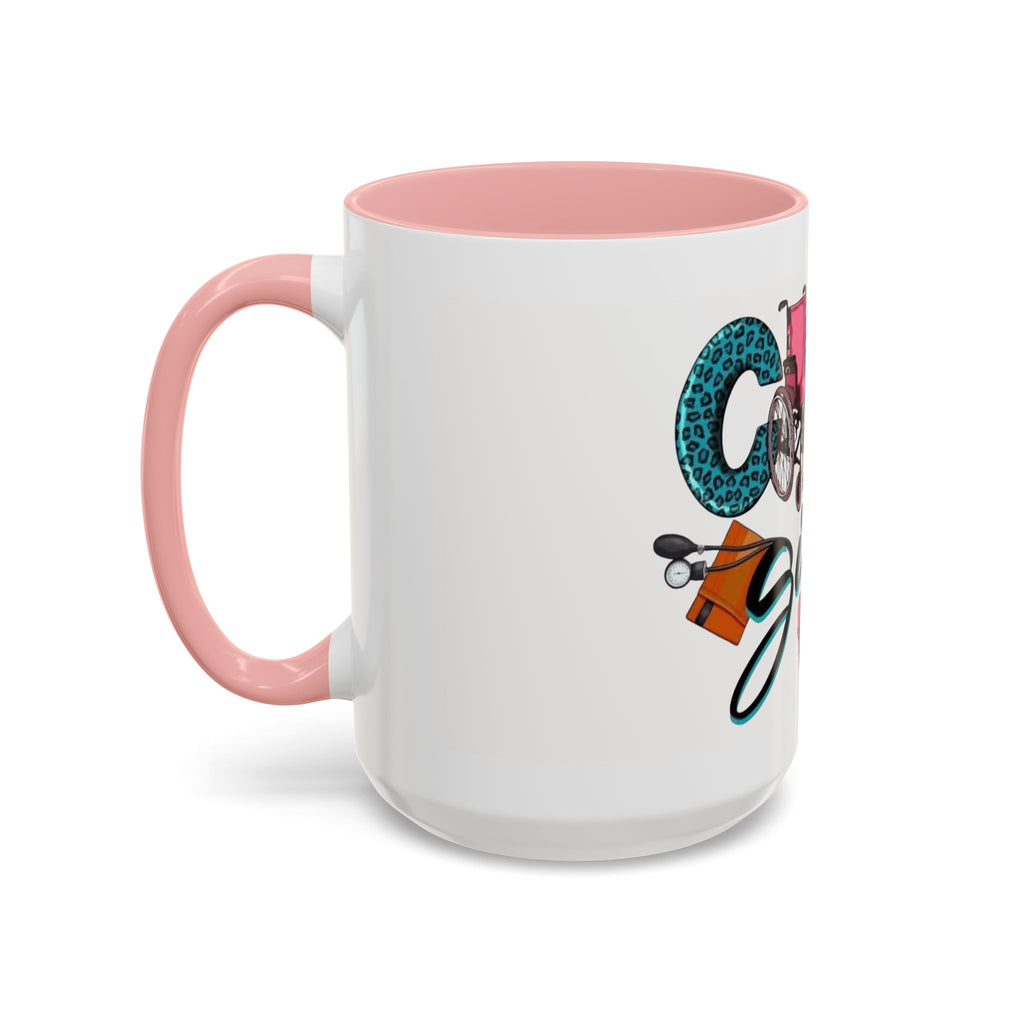 Nurse Given Accent Coffee Mug — Caregiver & Medical Equipment Design Christmas mug for all healthcare heroes