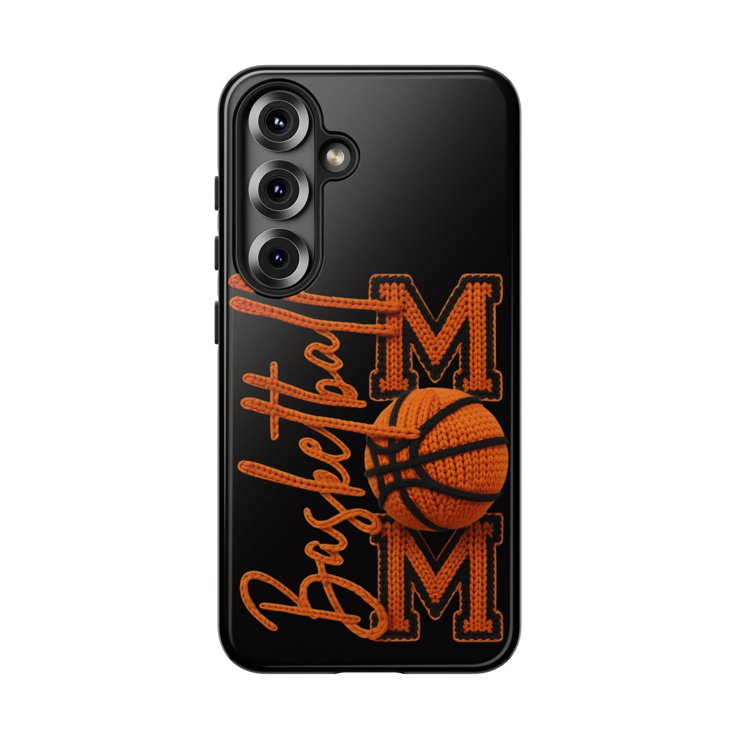 Basketball Mom Phone Case  'Basketball MOM' Protective Hard Cover