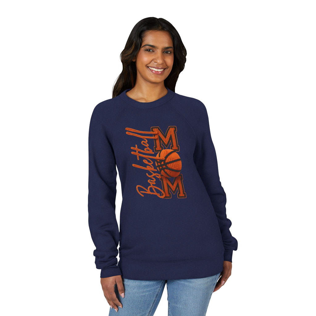 Basketball Mom Sweatshirt  Vintage Orange Hoop Mom Crewneck