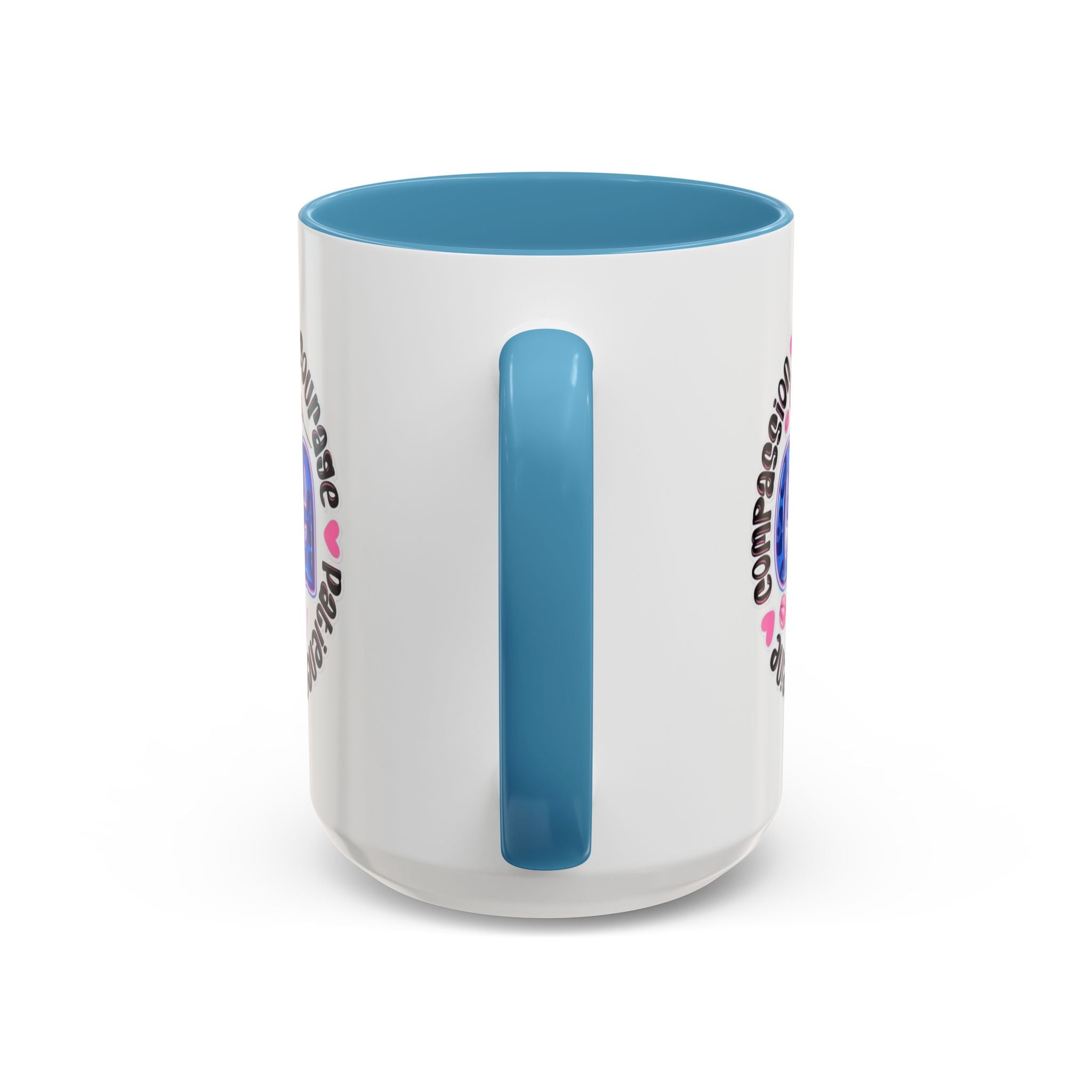 CNA Life Coffee Mug — Compassion, Courage & Patience Accent Mug (11/15oz) Medical Christmas Mug