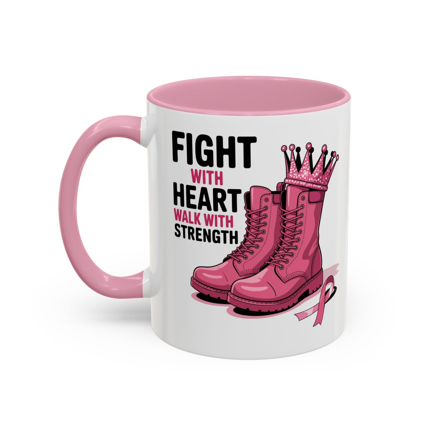 You Beat It! Cancer Survivor Mug | Motivational Gift for Her or Him | Warrior Mug