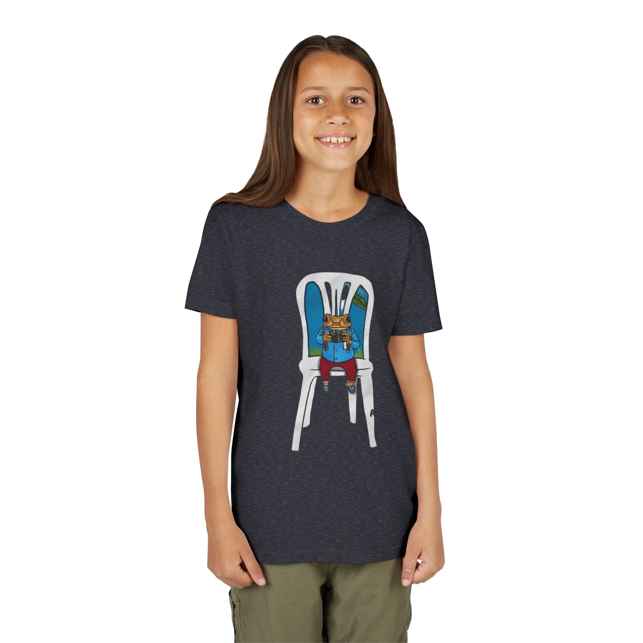 Kids Concho on a High Chair T-Shirt Cute Baby Rabbit Feeding Tee kids PUERTO RICO CHRISTMAS T-SHIRT