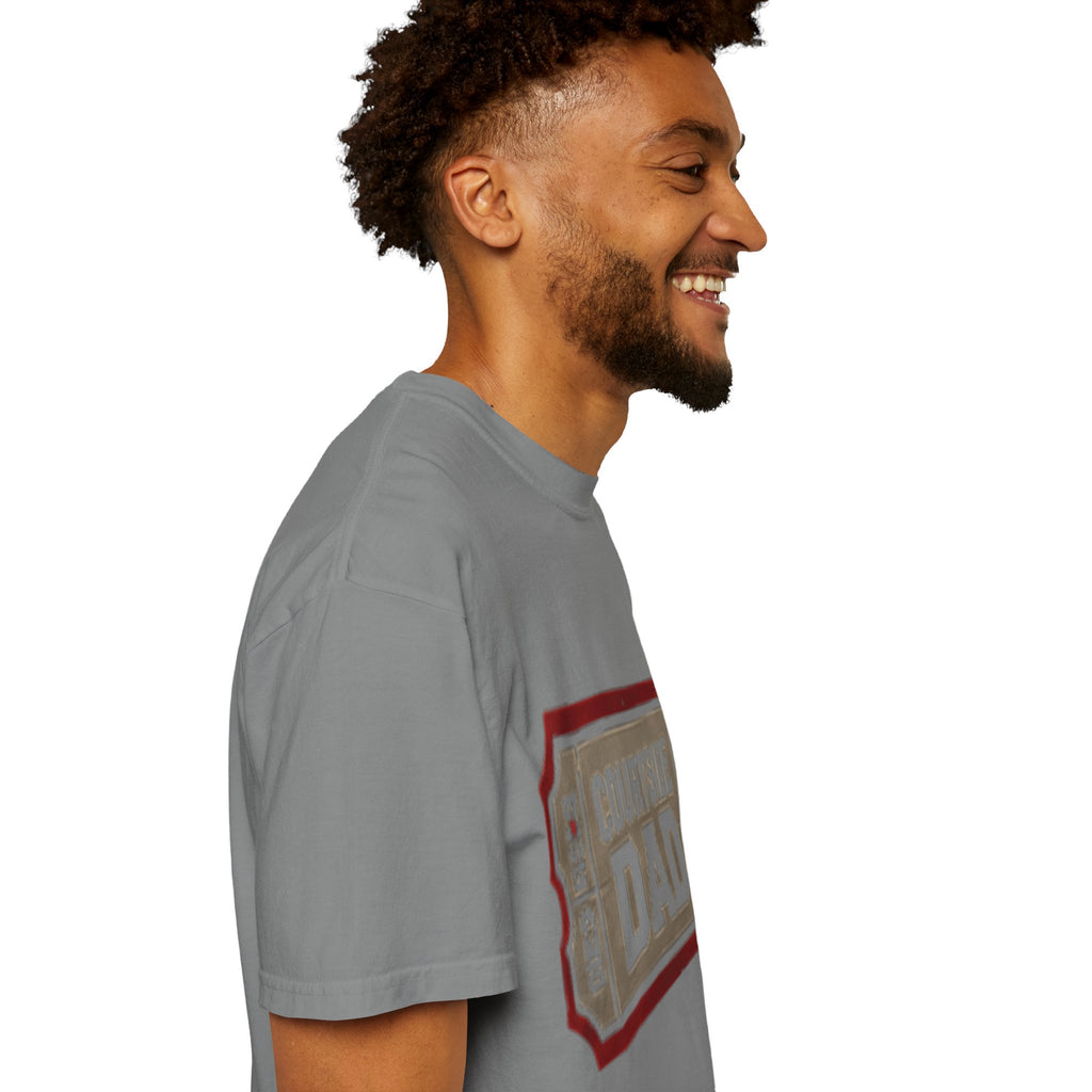 Courtside Dad T-Shirt — Vintage Ticket-Style Basketball Dad Tee