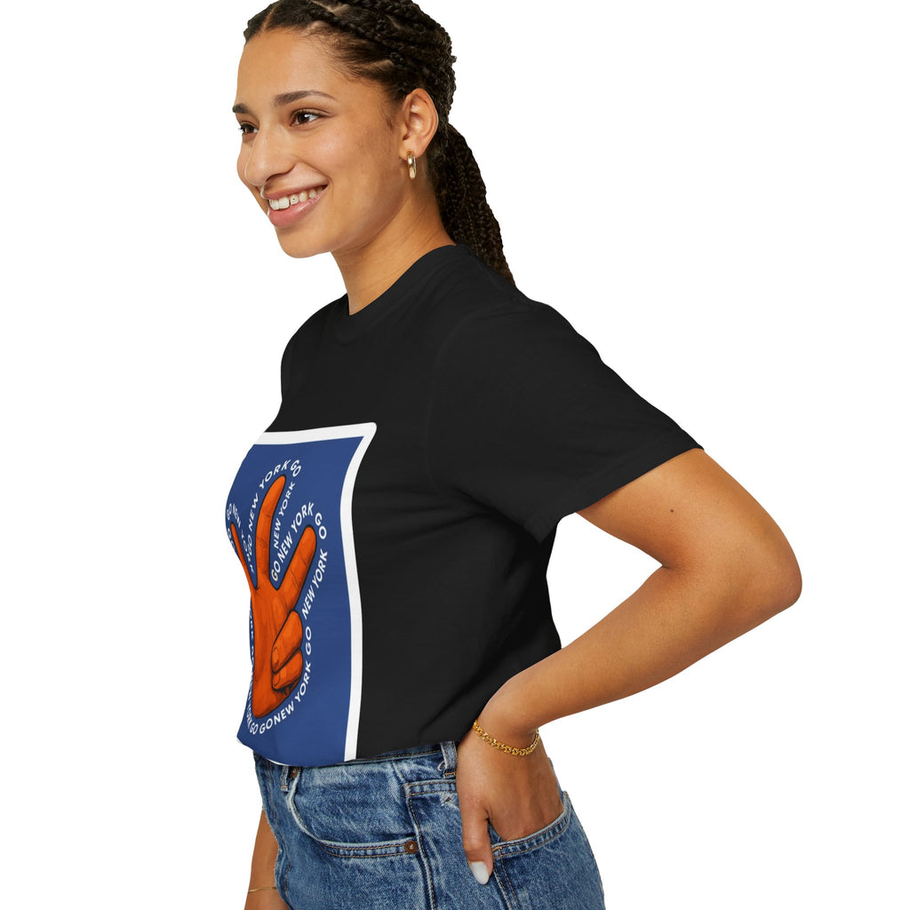 Go New York Hand Graphic T-Shirt