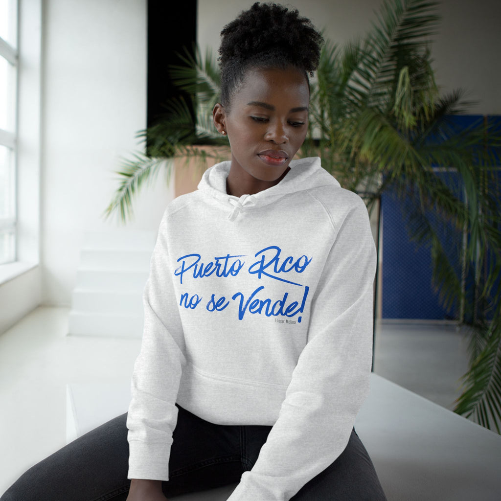 Hoodie  "Puerto Rico No Se Vende" Script Protest Pullover