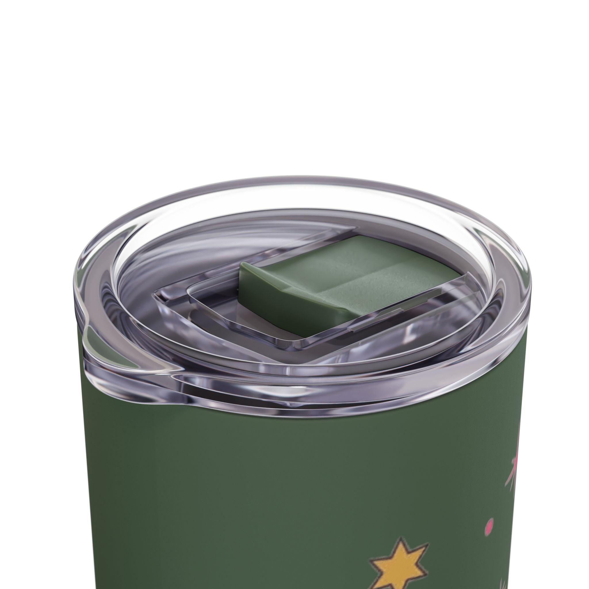 Christmas Tree Tumbler - 20oz Skinny Matte Drinkware Christmas gift mug