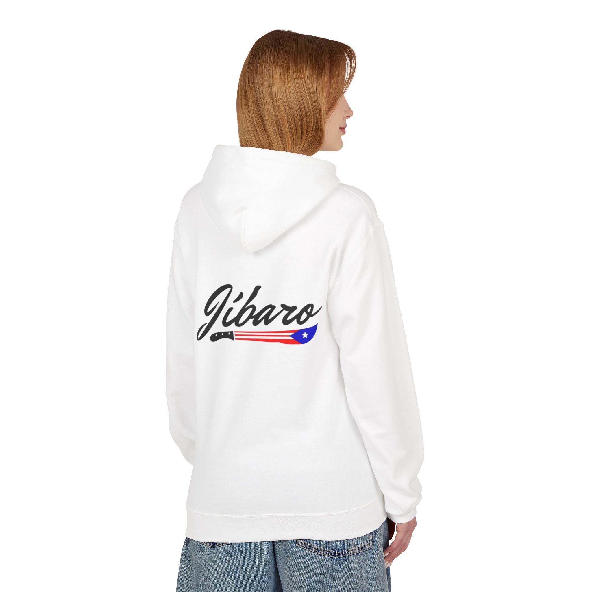 Gíbaro Hoodie  Puerto Rican Pride Pullover with Flag Machete Design