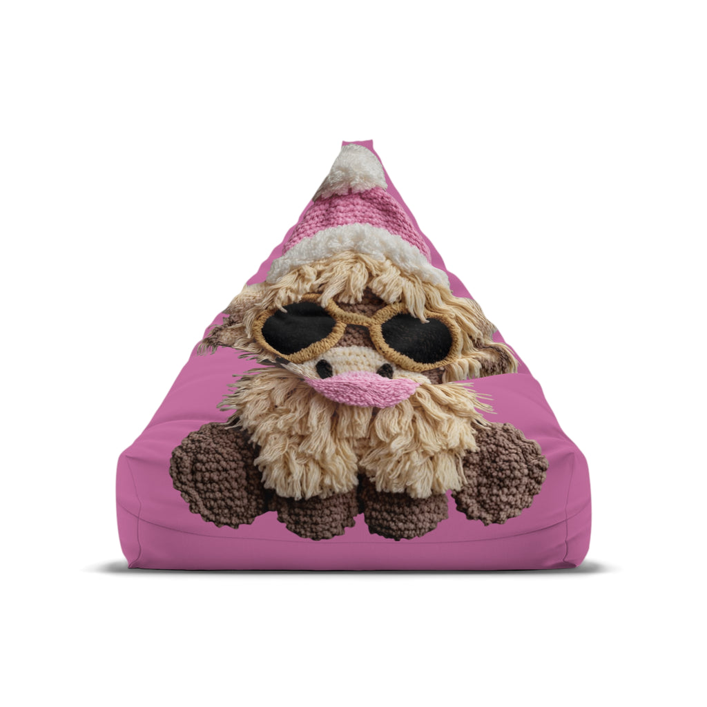 Cute Knitted Sloth Design Kids Bean Bag Chair  Fun  Cozy Gift Design