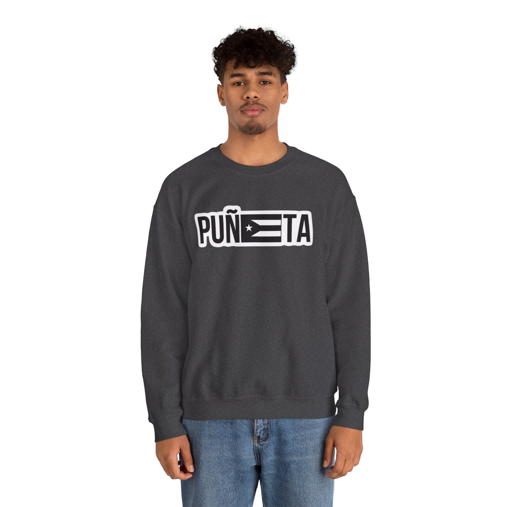 Puñeta Sweatshirt  Puerto Rican Flag Graphic Crewneck