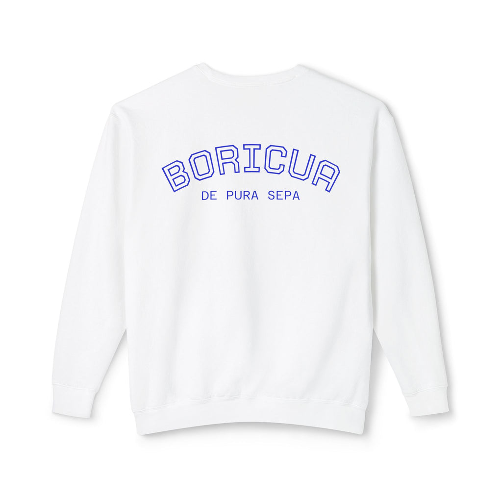 Puerto Rican Benito Parade Sweatshirt  Boricua De Pura Cepa Crewneck Puerto Rico Navidades