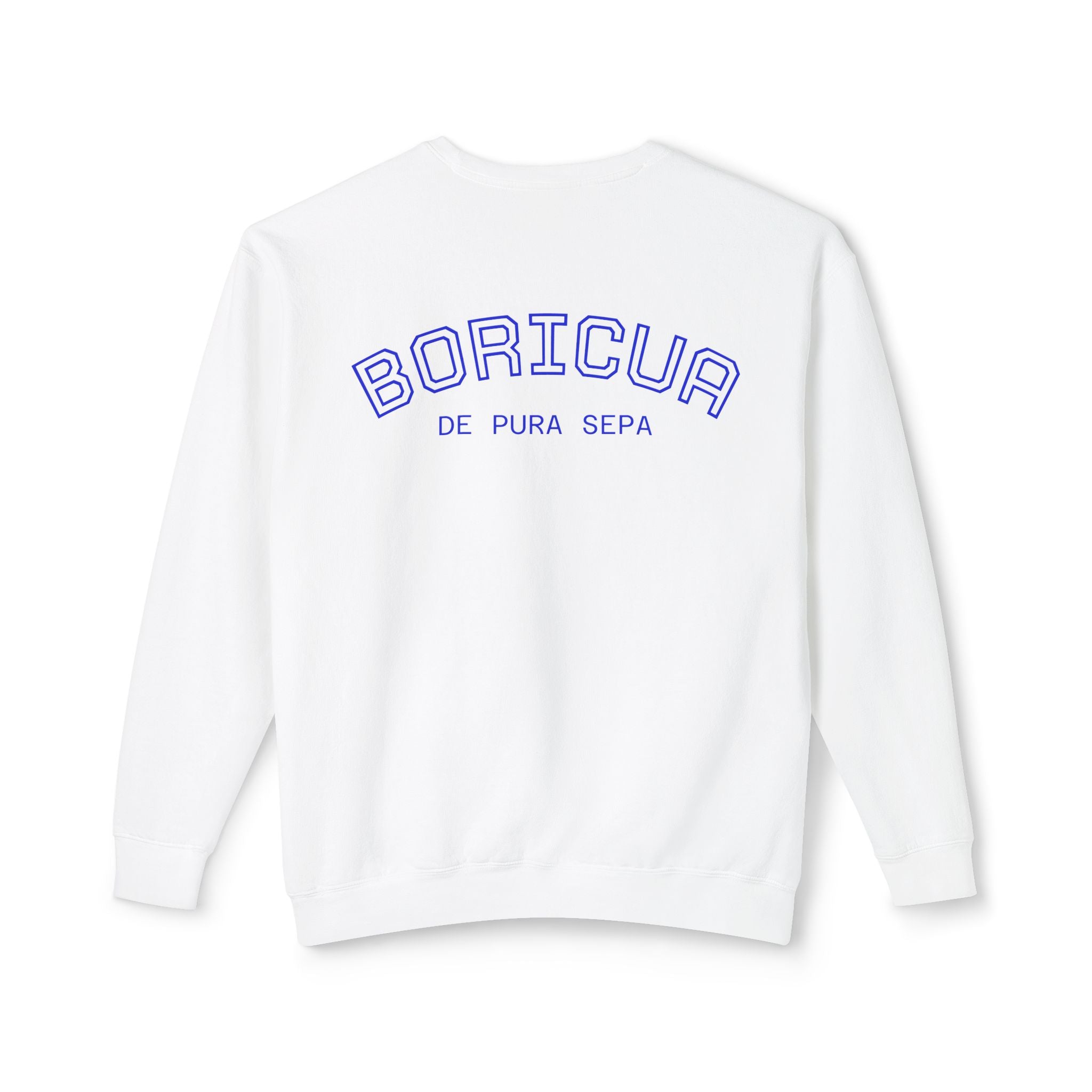 Puerto Rican Benito Parade Sweatshirt  Boricua De Pura Cepa Crewneck Puerto Rico Navidades