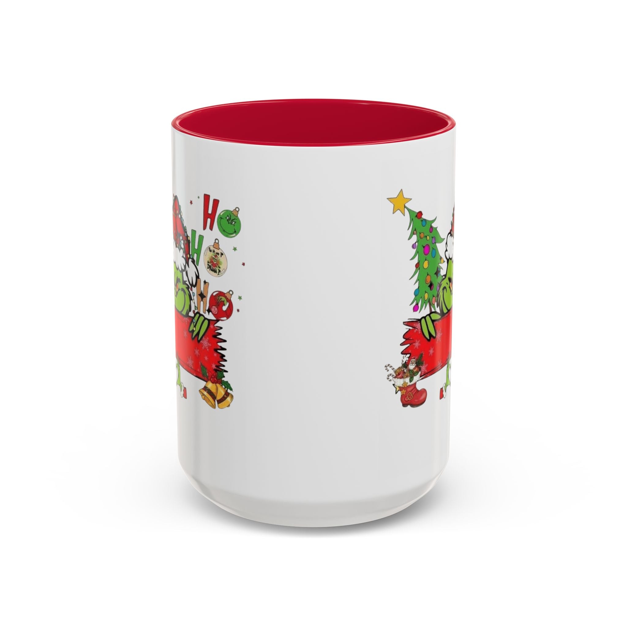 Christmas Grinch Mug (11oz & 15oz)  Funny Holiday Coffee Cup with Grinch Illustration Christmas Mugs Collection!
