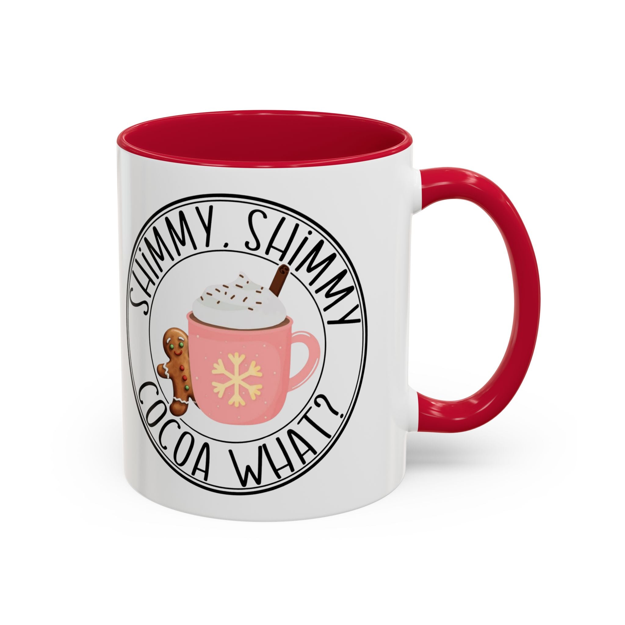 Cute Cocoa Mugs with Gingerbread Design Perfect for Winter Holiday CheerBeverage Cup Christmas Design