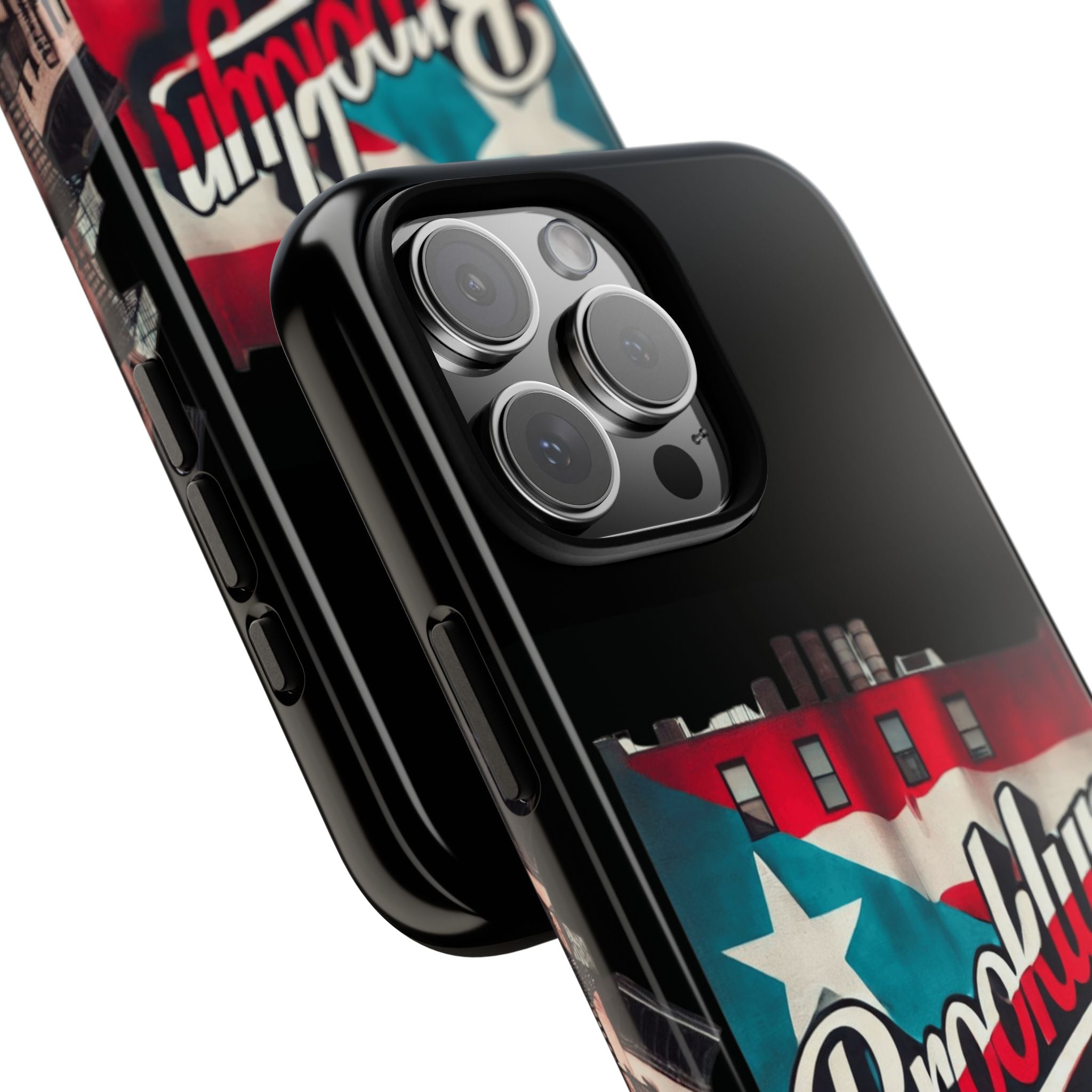 Brooklyn Street Art Phone Case  Urban Graffiti Protective Cover