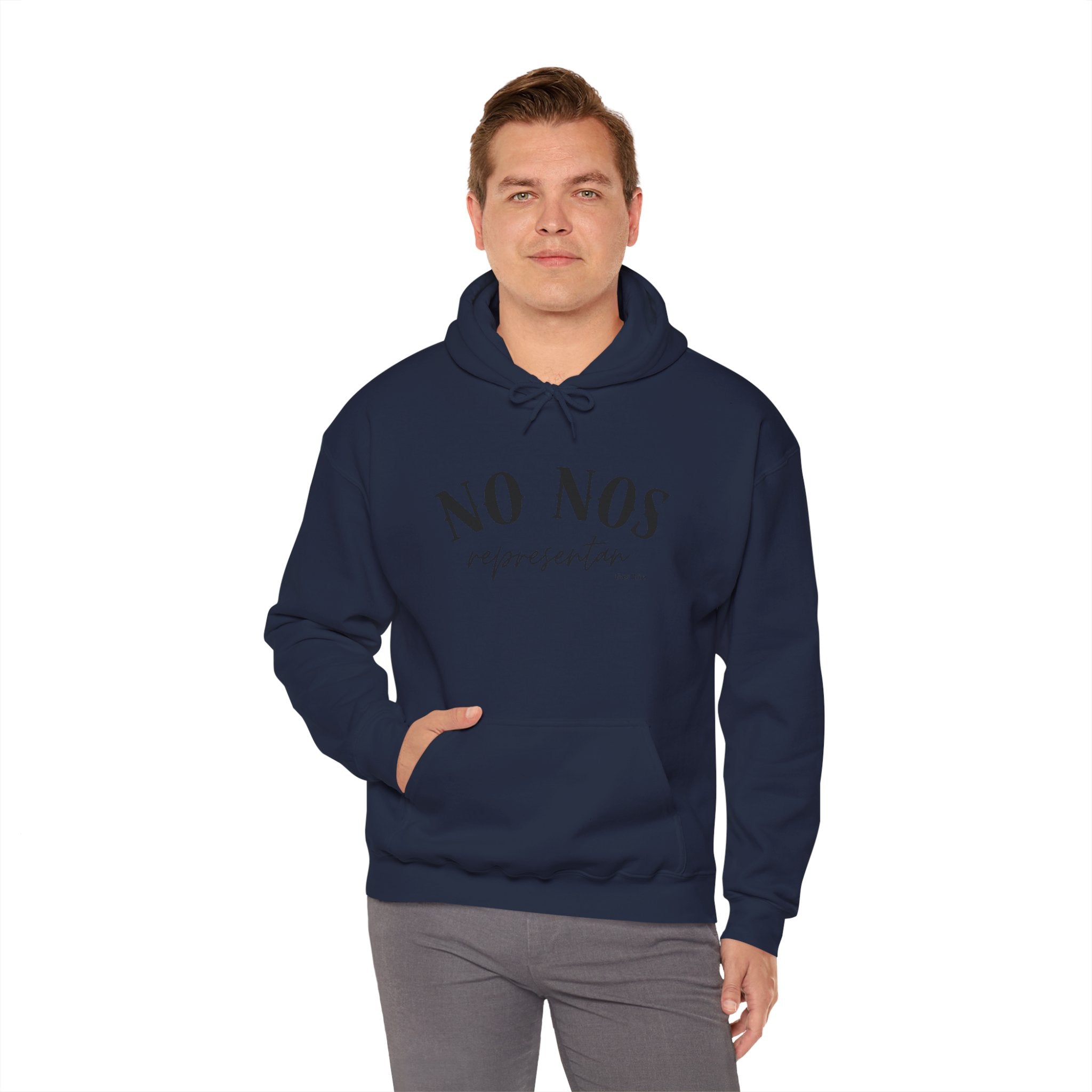 Puerto Rican Pride Hoodie  “No Nos representan” Front & Puñeta Flag Back