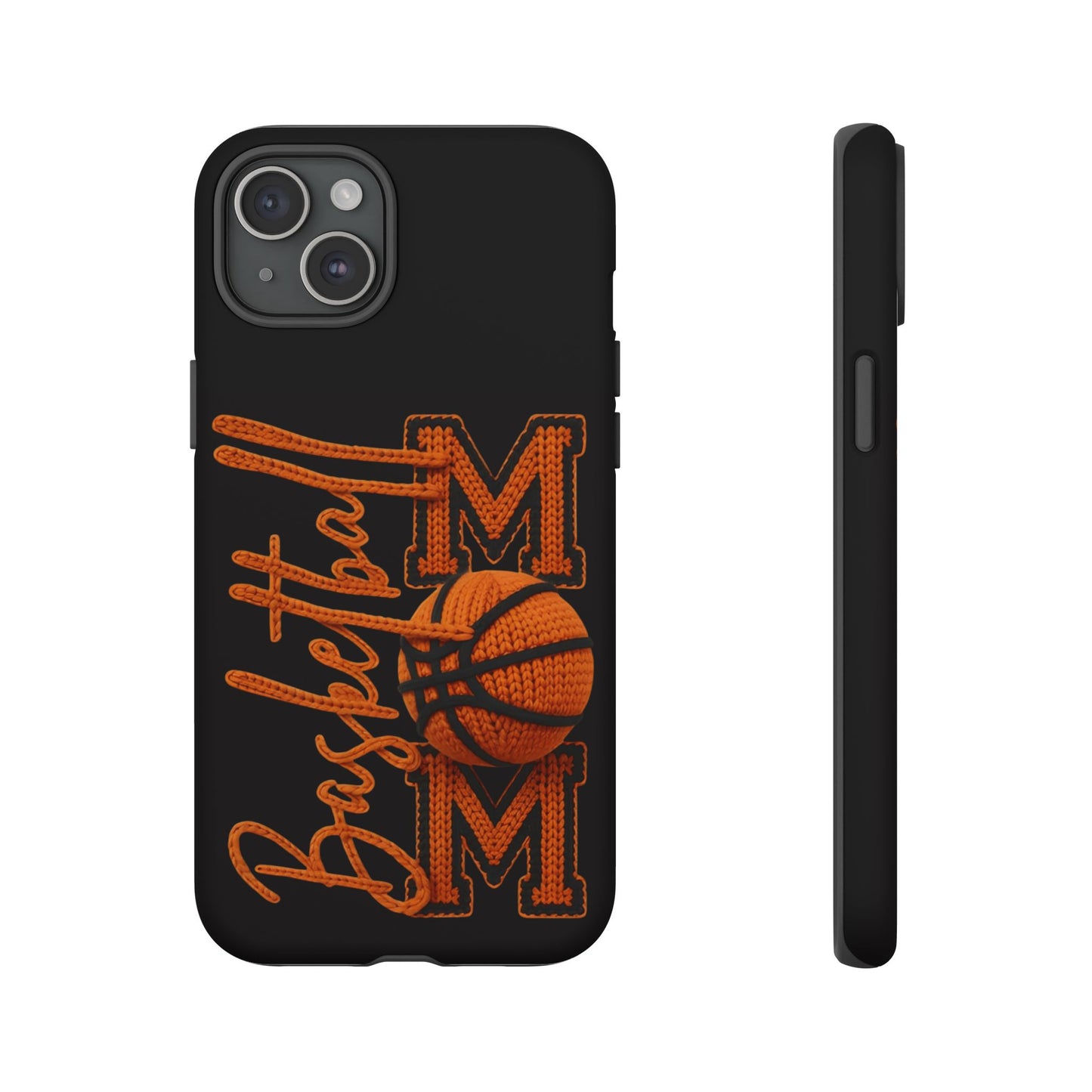Basketball Mom Phone Case  'Basketball MOM' Protective Hard Cover