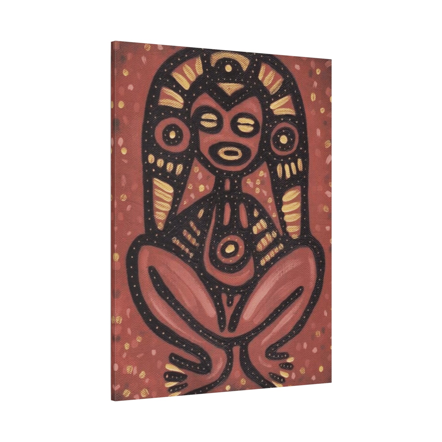 PUERTO RICO Culture Indians Inspired Print, Modern Tribal Artwork