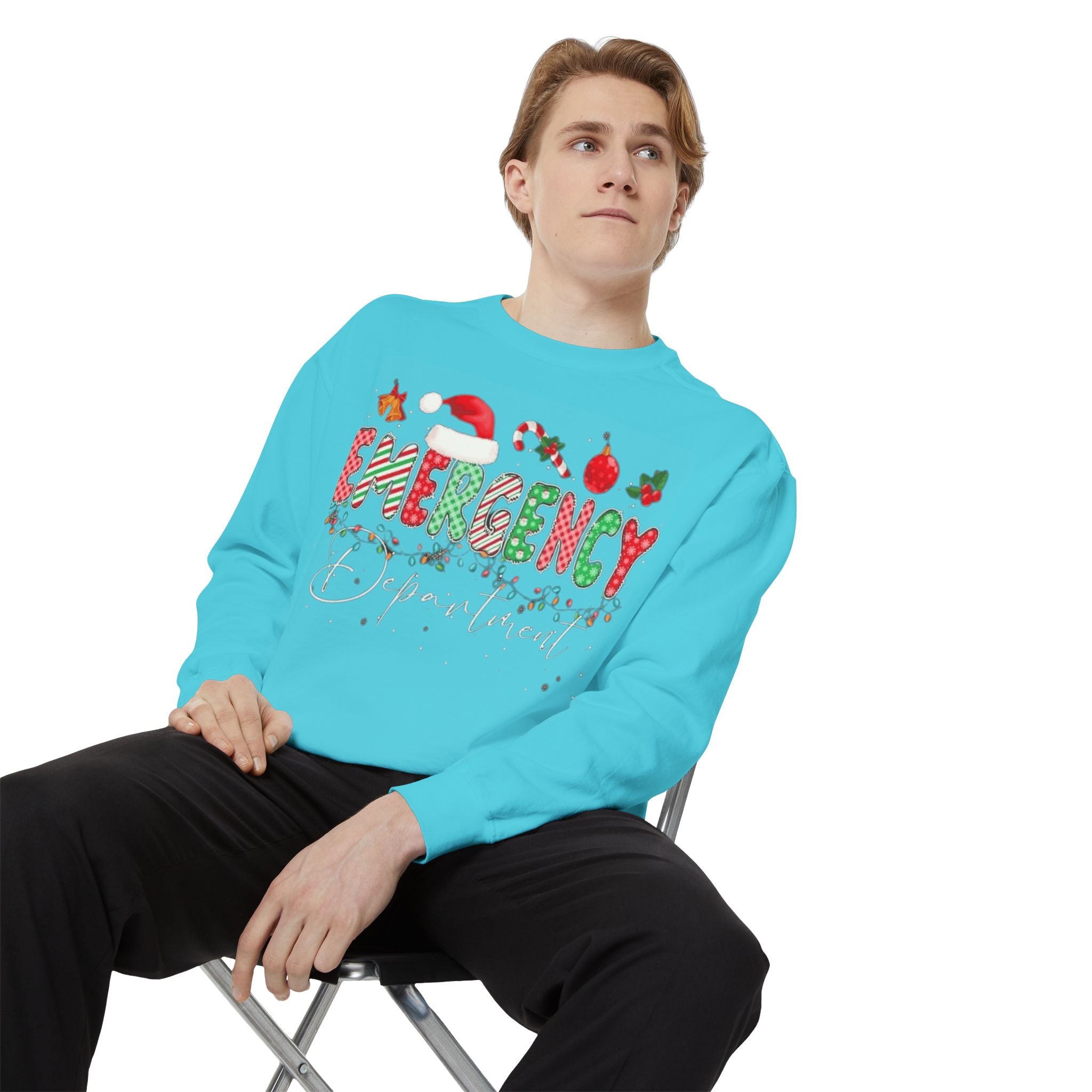 Holiday 'Emergency Department' Christmas Sweatshirt