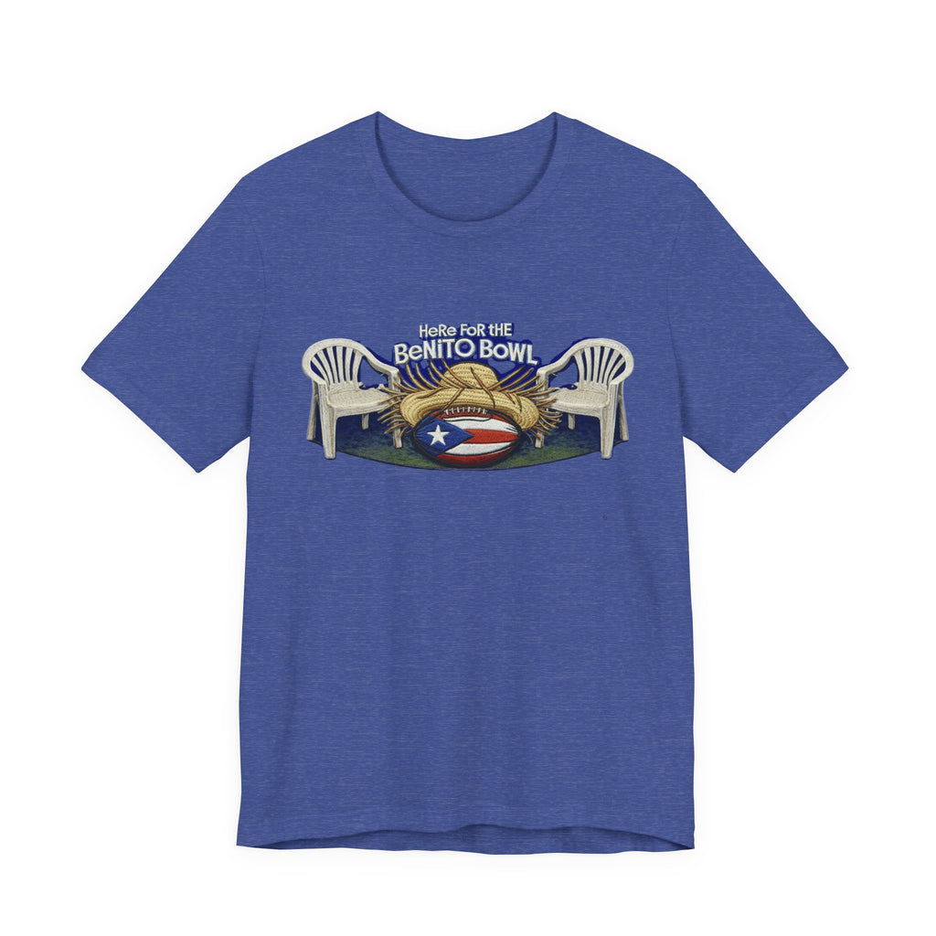 Benito Bowl Puerto Rico Football Tee