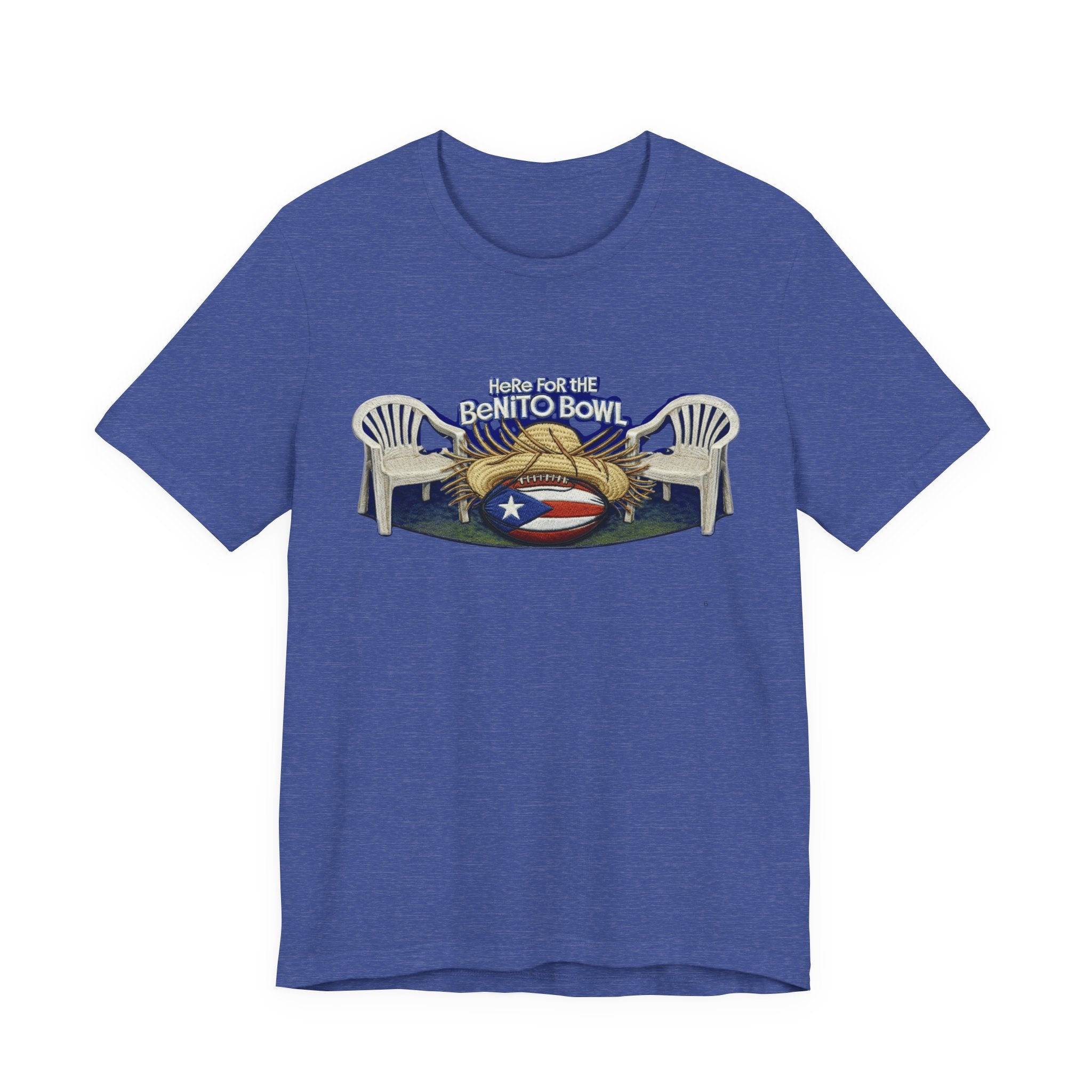 Benito Bowl Puerto Rico Football Tee