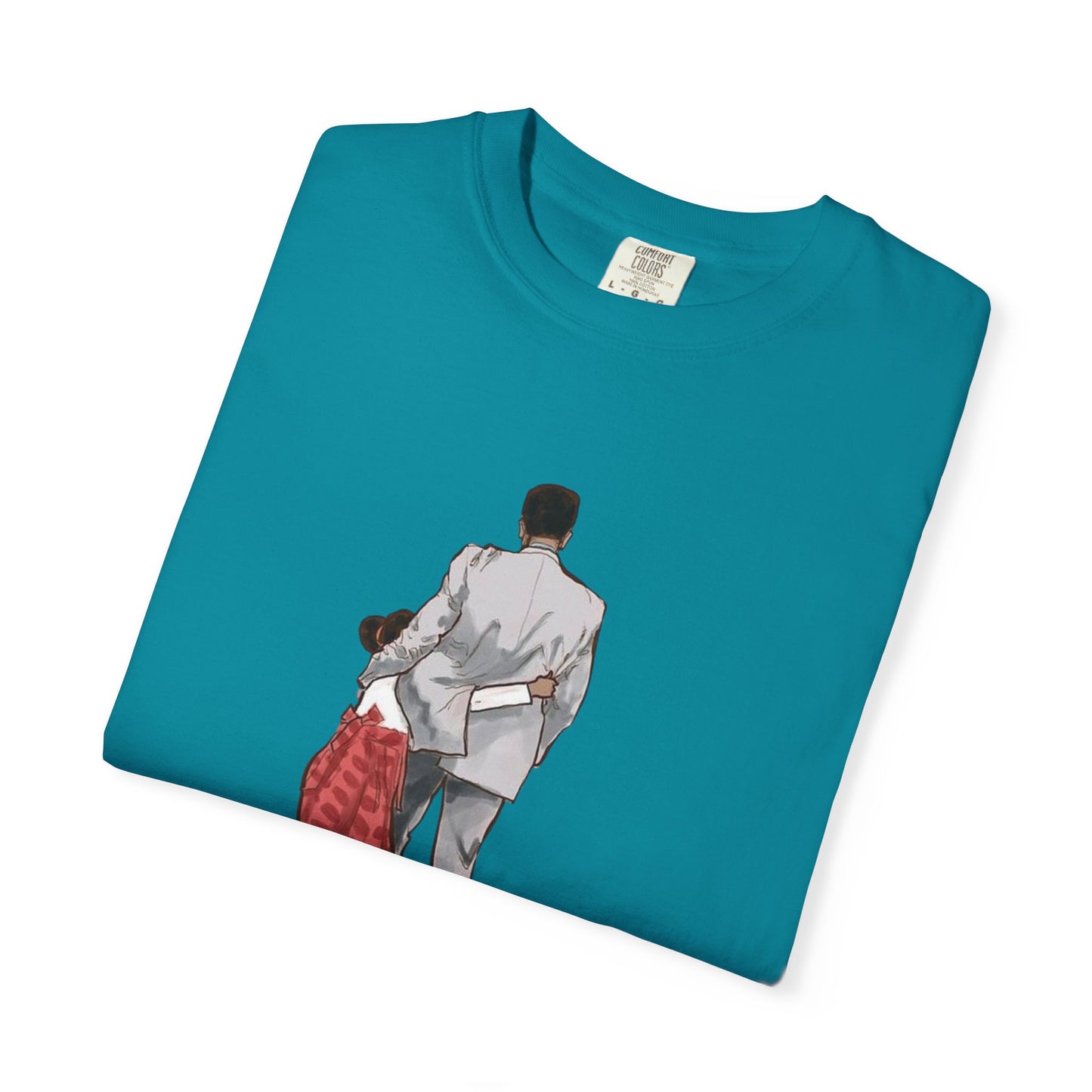 Father & Daughter Unisex T-Shirt, Heartwarming Gift for Dad, Perfect for Father's Day, Family Bonding, Casual Wear