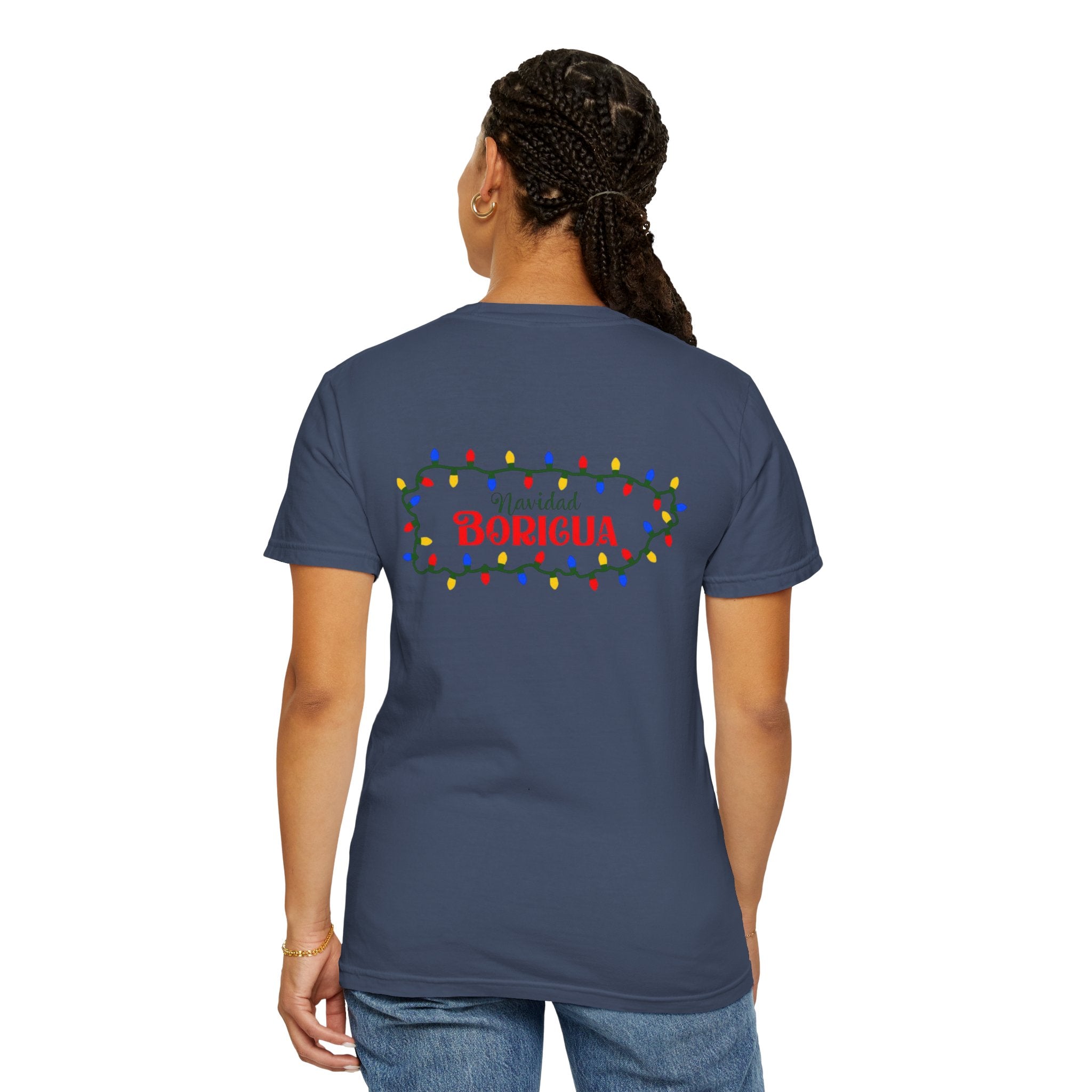 Medalla Light Beer T-Shirt  Navidad Boricua Holiday Tee Puerto Rico’s Navidades