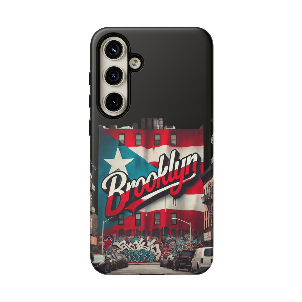 Brooklyn Street Art Phone Case  Urban Graffiti Protective Cover