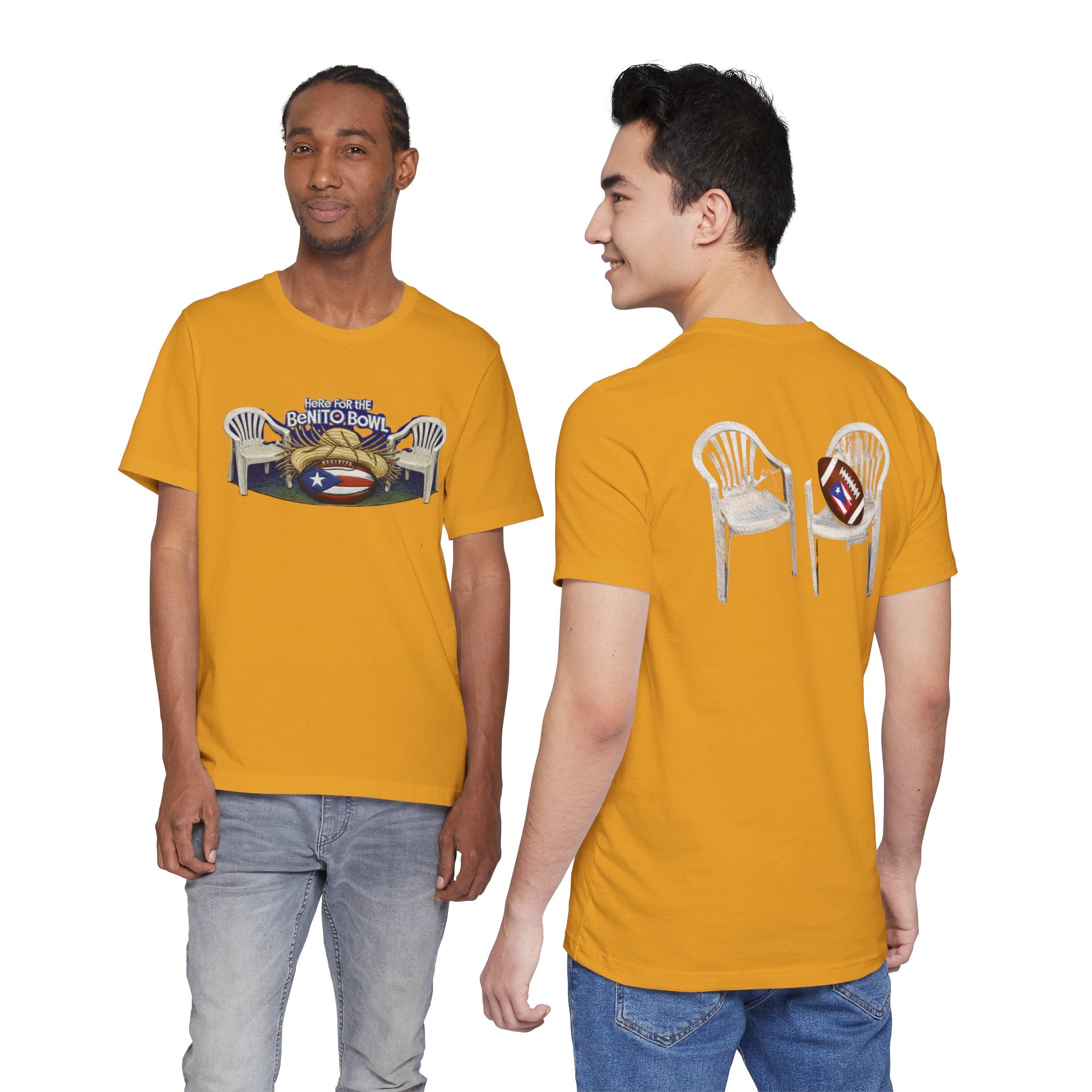 Benito Bowl Puerto Rico Football Tee