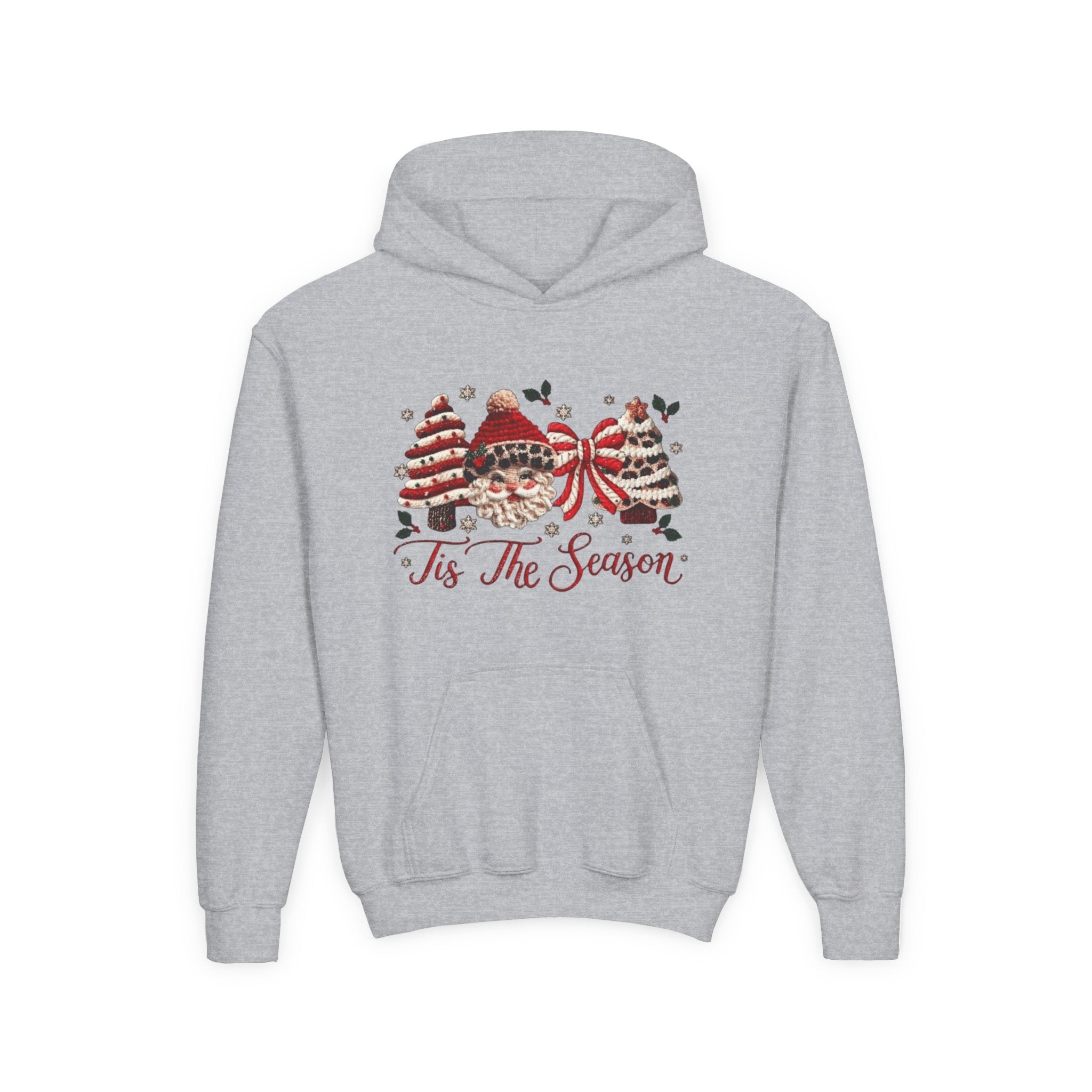 Youth Hoodie  Grinch Christmas Scene with 'Maybe Christmas' Quote