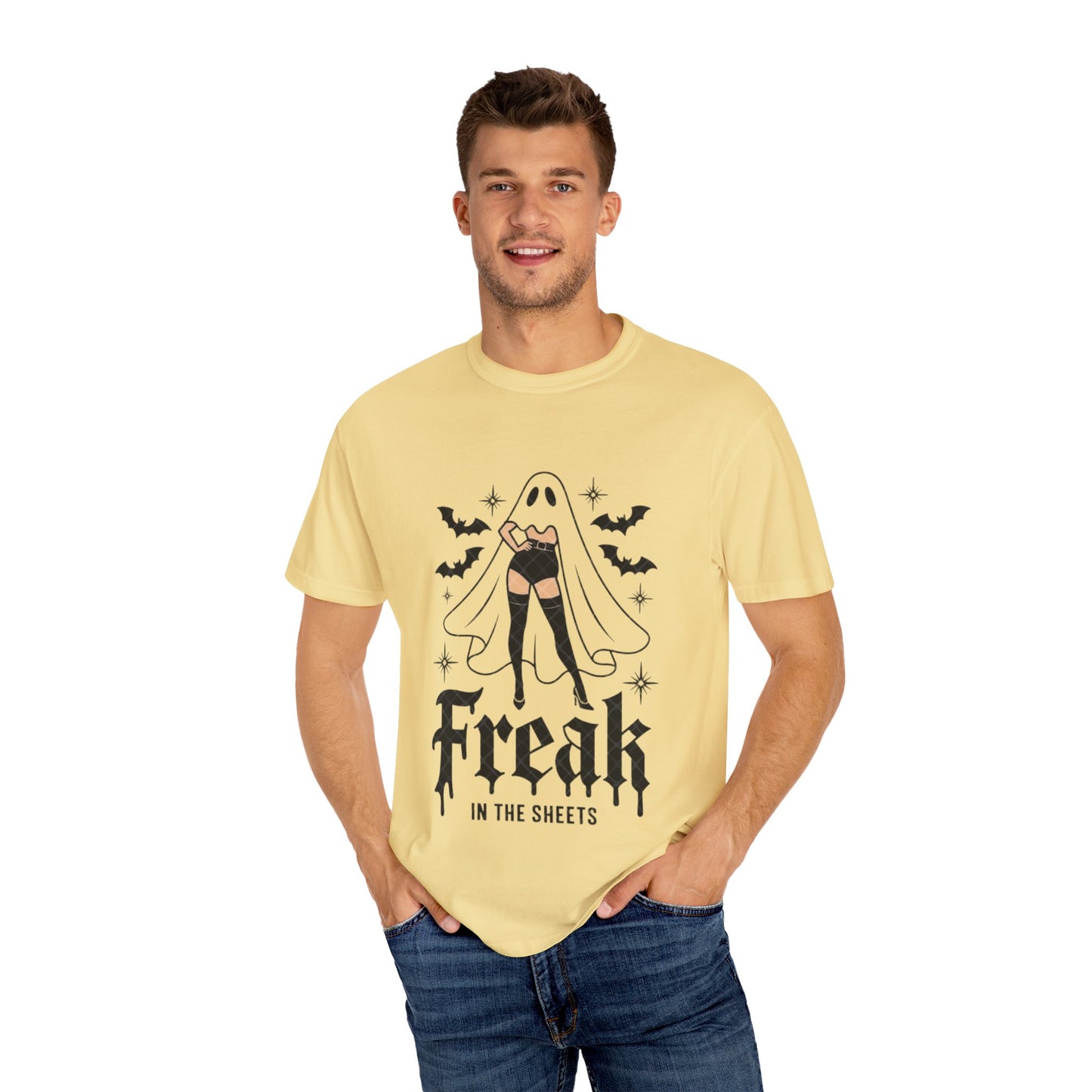 Freaky Halloween Unisex T-Shirt | Spooky Vibes, Ghost Design, Fall Fashion, Halloween Party, Gift for Her