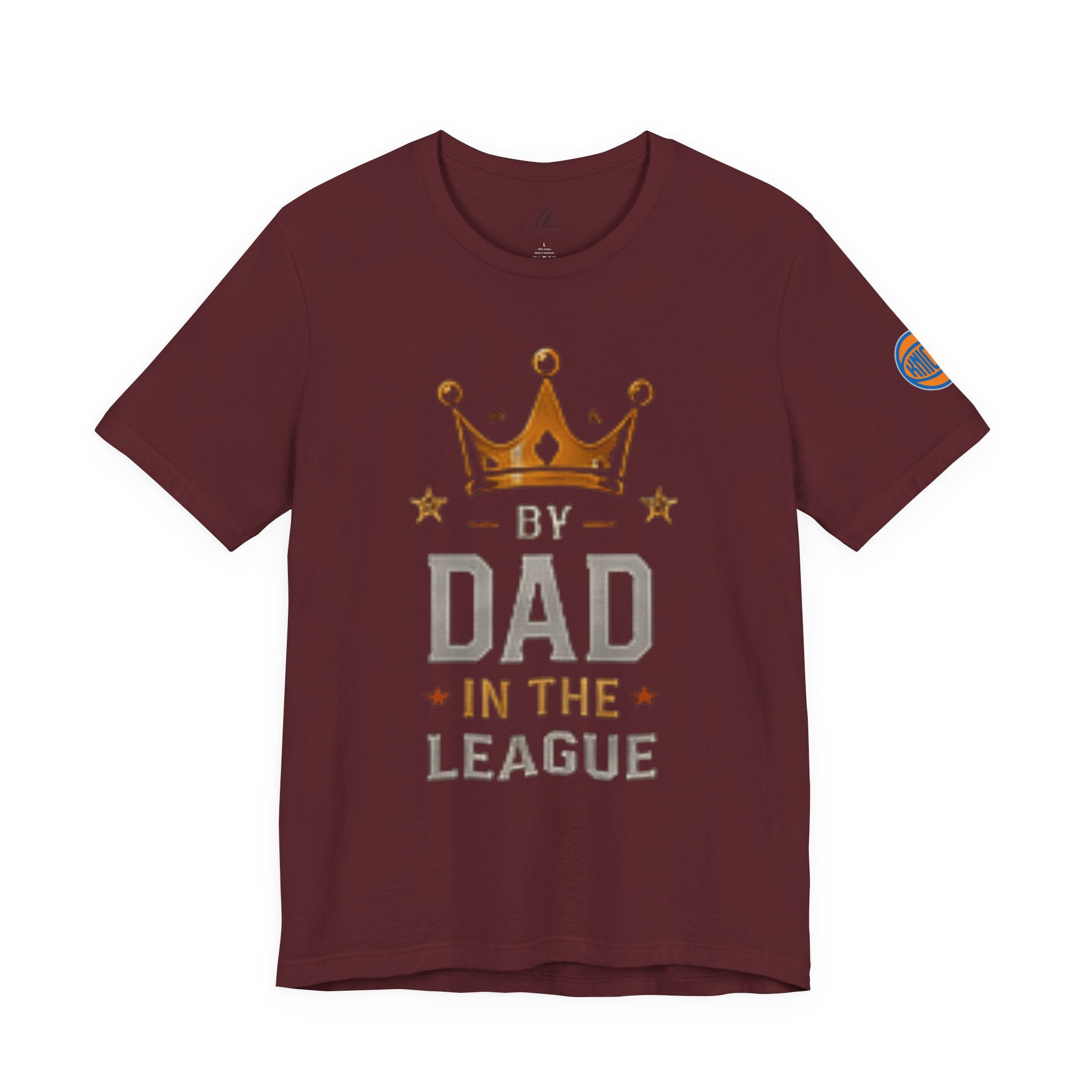 Dad In The League T-Shirt — Crowned "By Dad In The League" Tee for Fathers, Father’s Day Gift