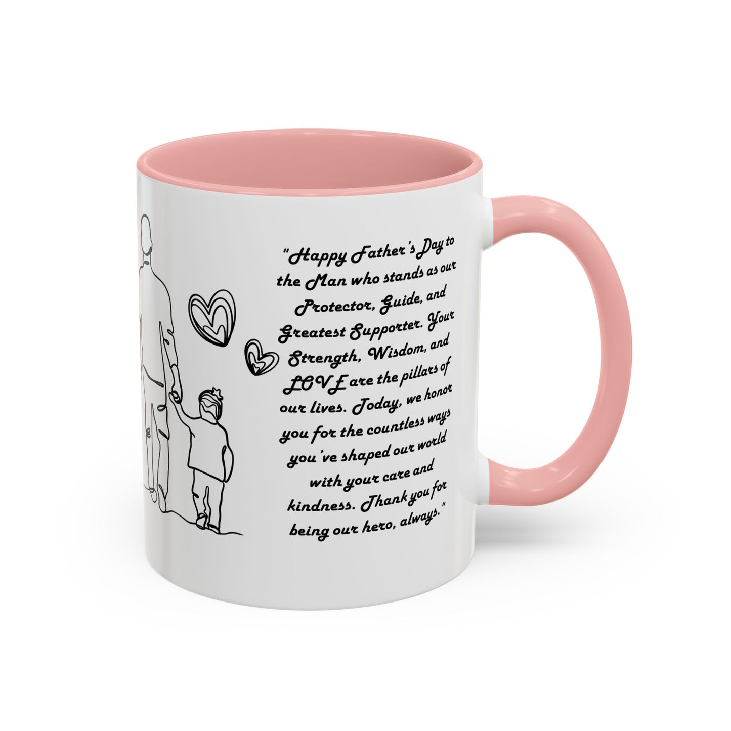 Fathers Day Mug Gift for Dad Funny Fathers Mug Accent Coffee Mug (11, 15oz)