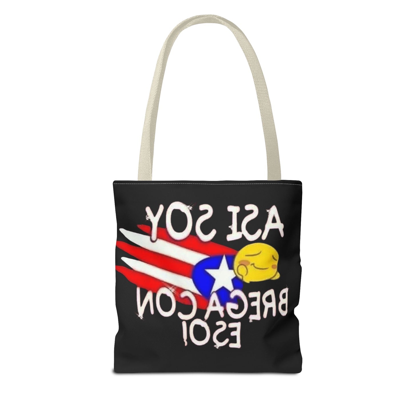 Carry Your Culture – Puerto Rican Pride in Every Step Vibrant Puerto Rican Tote Bag, Beach Bag, Shopping Tote, Travel Bag, Gift for Her, Eco-Friendly Reusable Bag