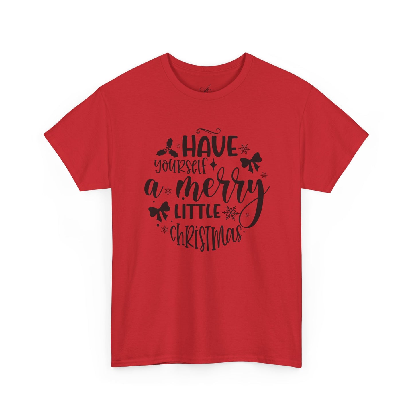 Merry Christmas Cotton Tee Holiday Graphic Tees & Cozy Festive Wear
