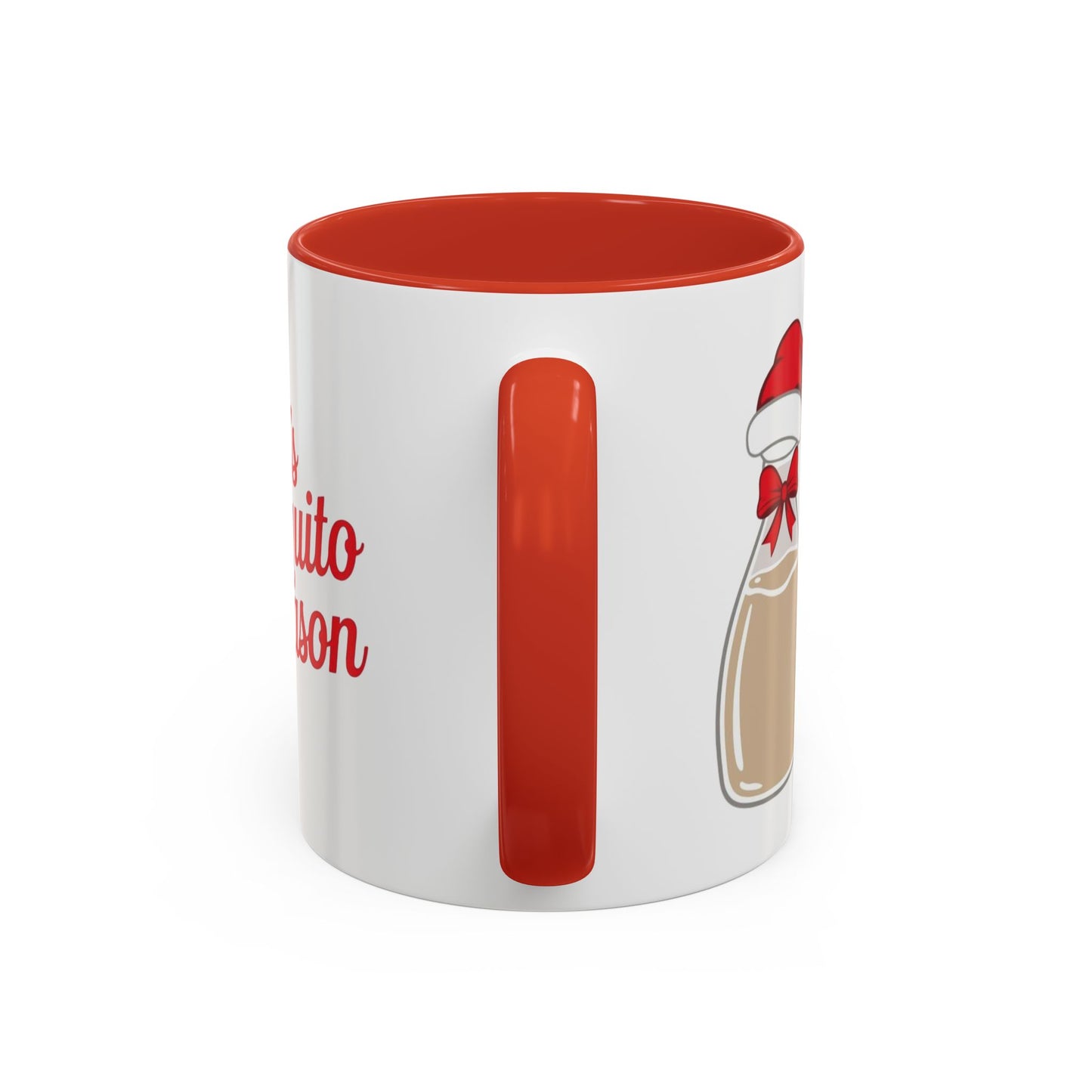 Herencia de Puerto Rico Mug Coquito Season Accent Mug Festive Holiday Coffee Cup